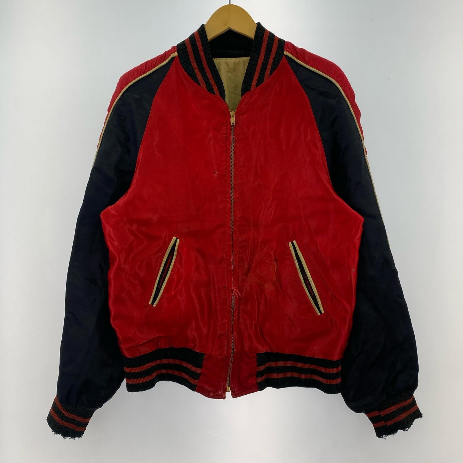 ジャケット 60s リバーシブルジャケット サテン