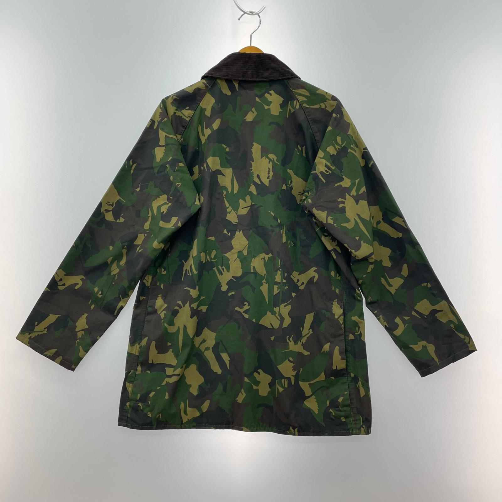 ジャケット Bourne Camo/Waxed Jacket (M) M グリーン