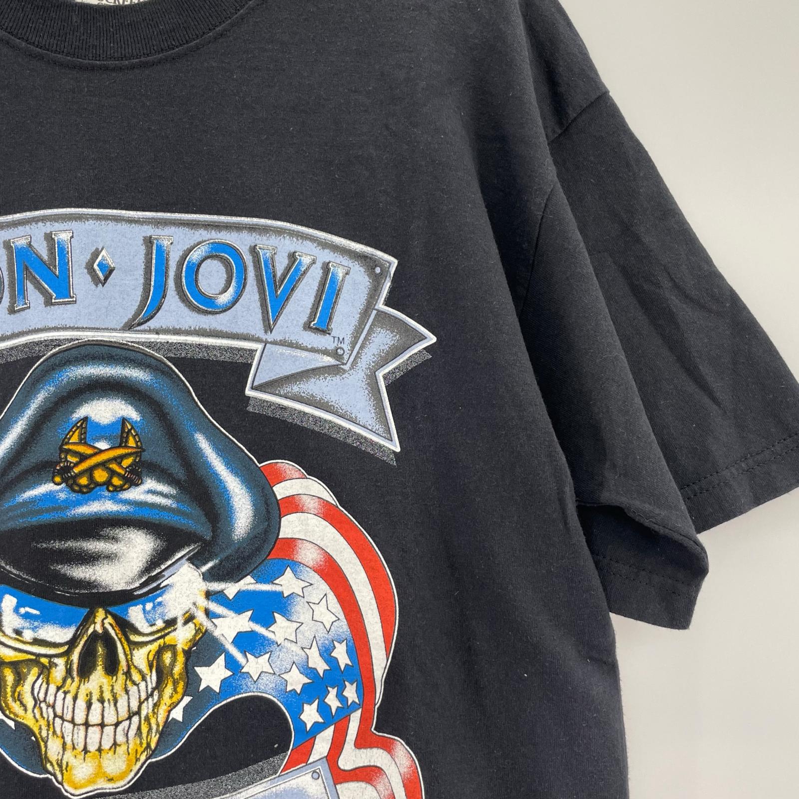 半袖Tシャツ SCREEN STARS BON・JOVI プリントTee M ブラック M ブラック