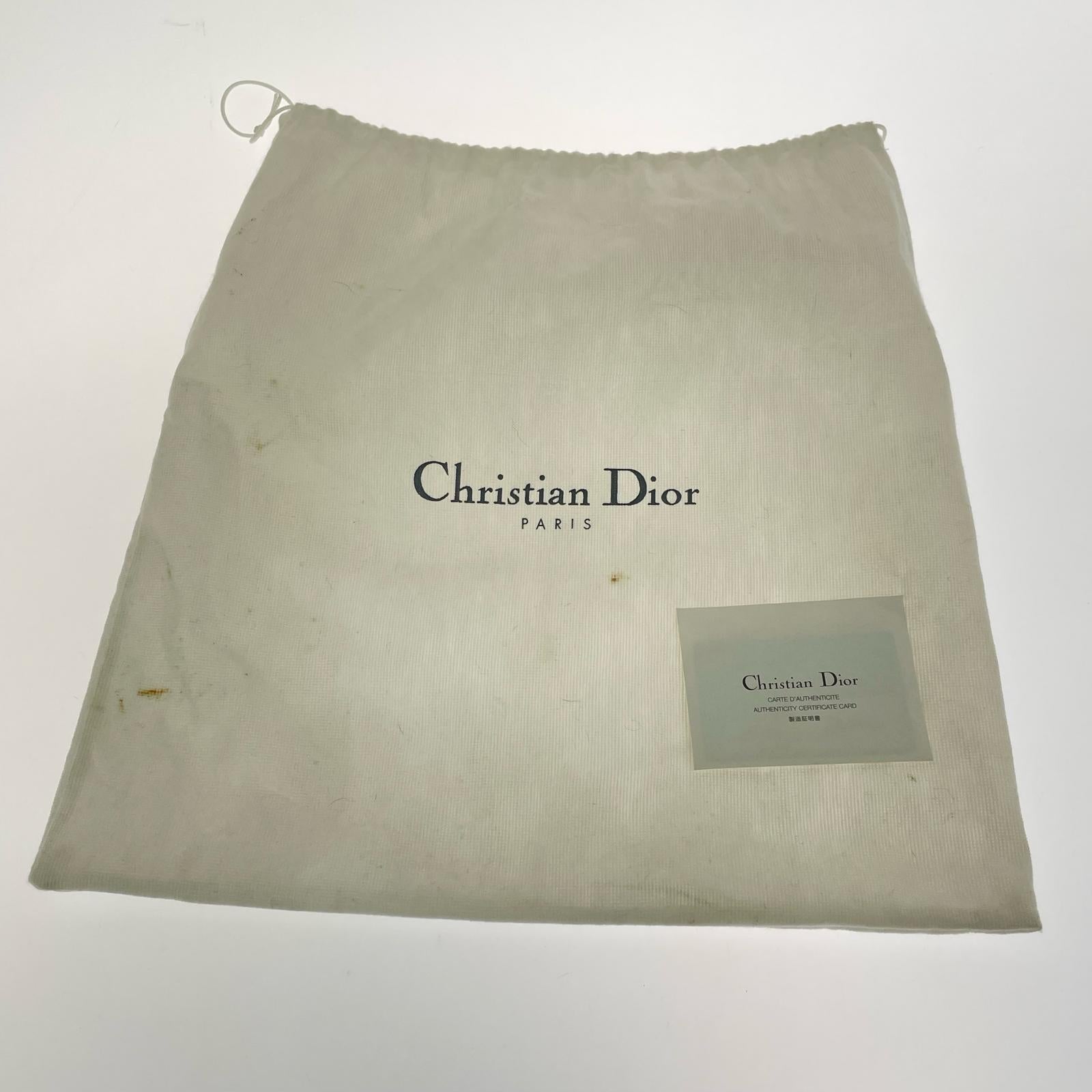 C.Dior トロッター サドルバッグ