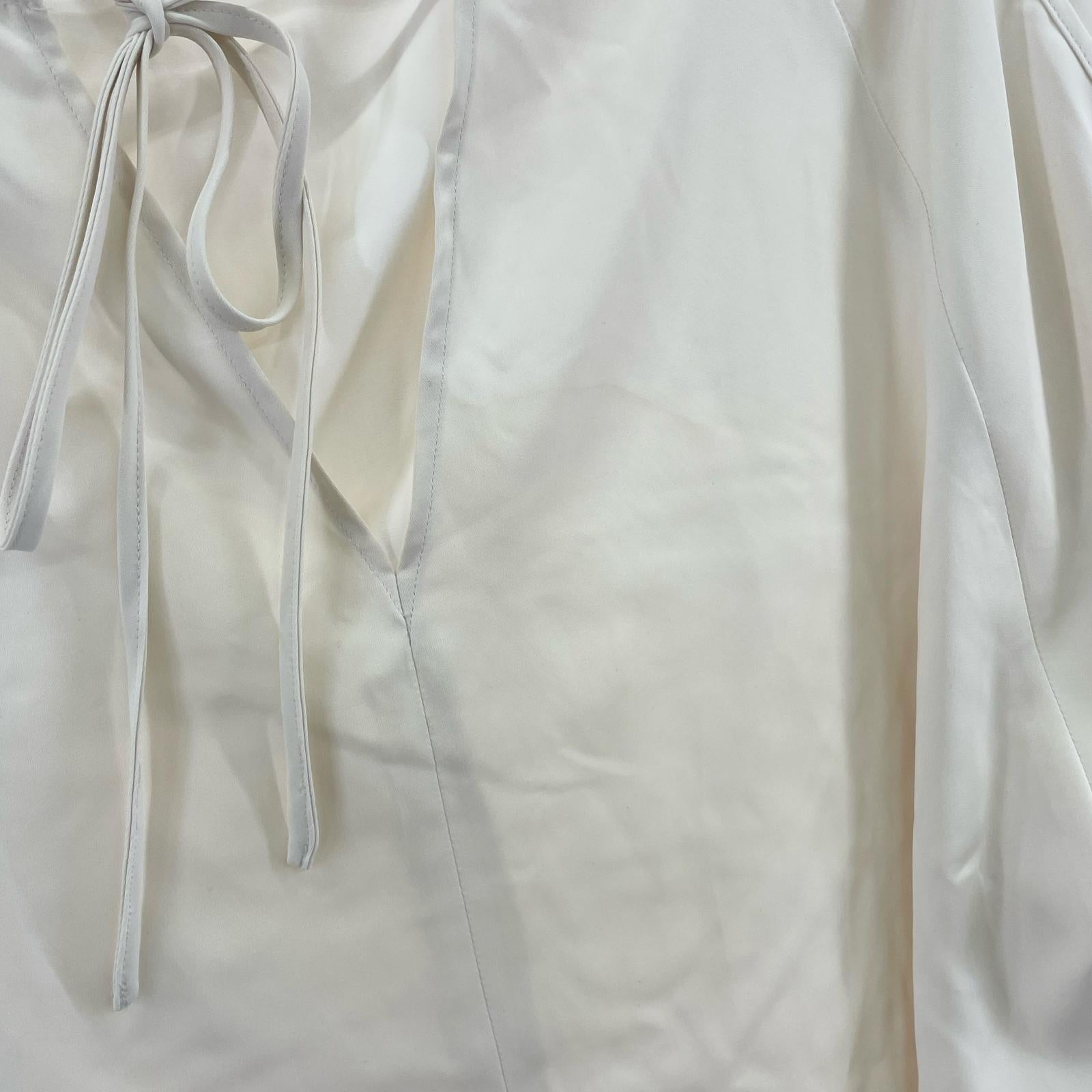 長袖Tシャツ quui 2way gather blouse cream