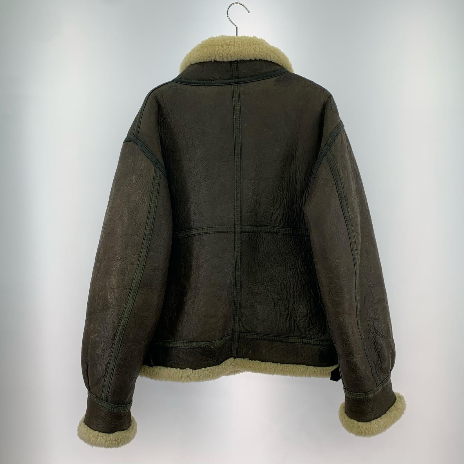 ジャケット COMBAT CLOTHING CO. B-3 L ブラウン