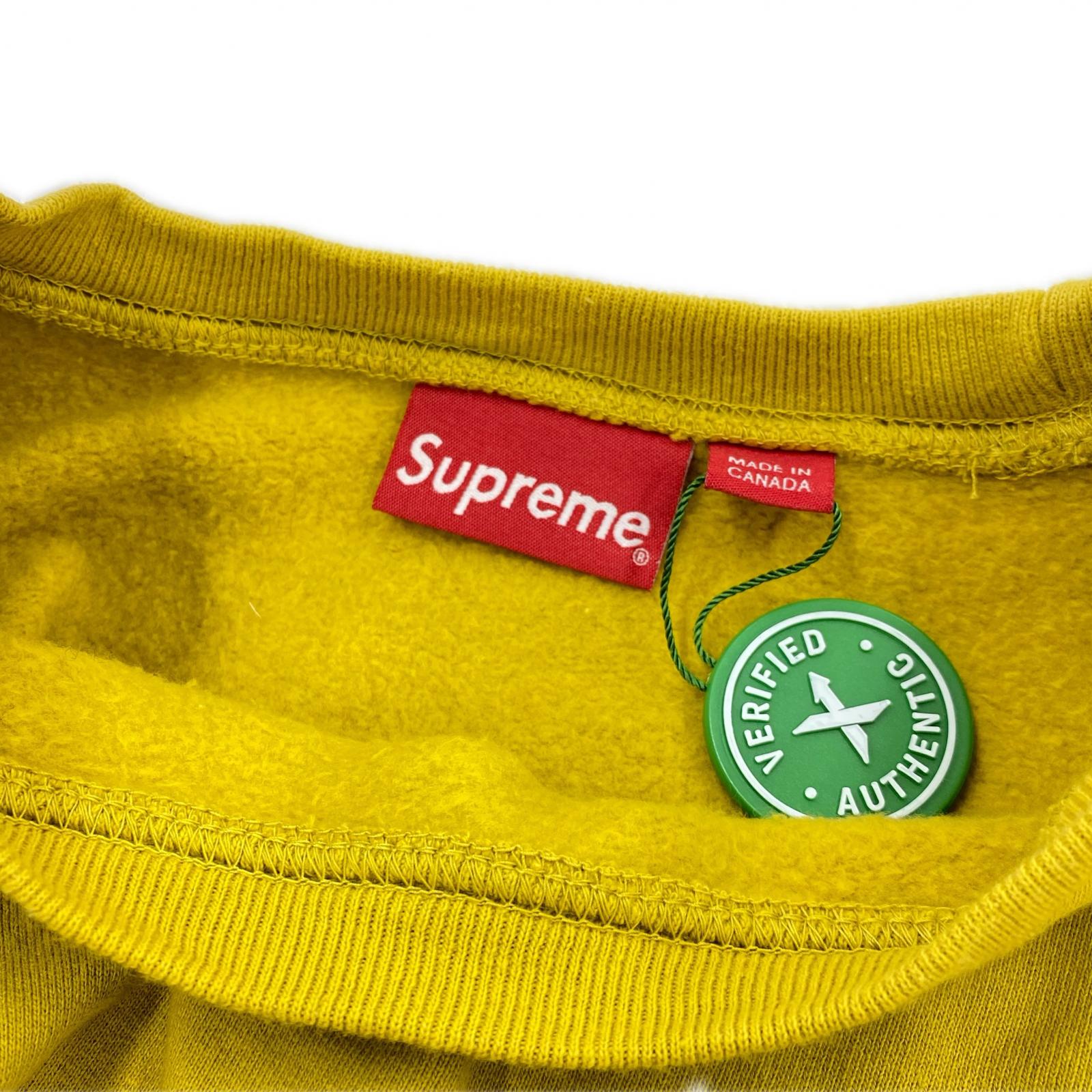スウェット Supreme 18AW Connect Crewneck Sweatshirt スウェット M マスタード M
