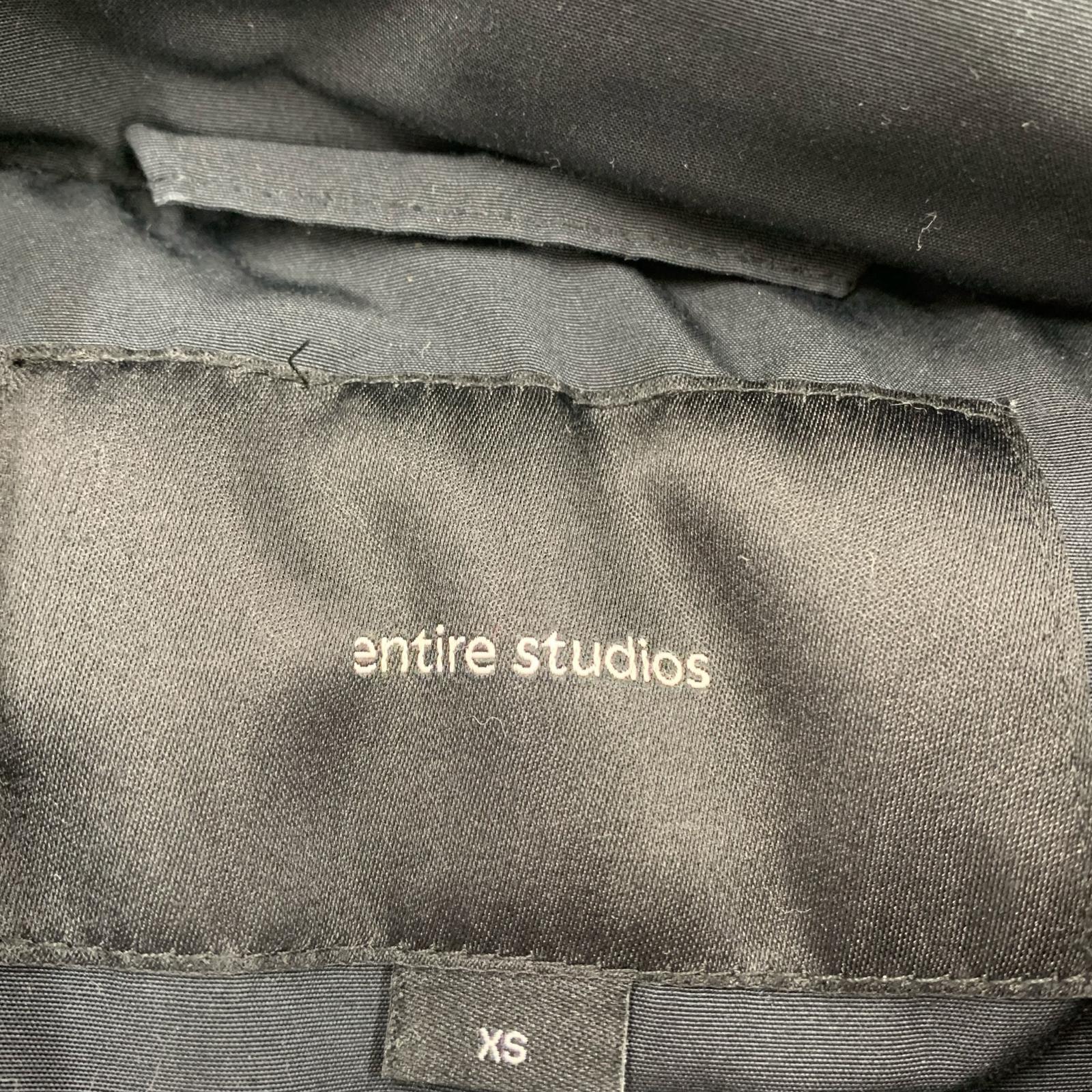 ダウンジャケット entire studios ダウンジャケット ブラック