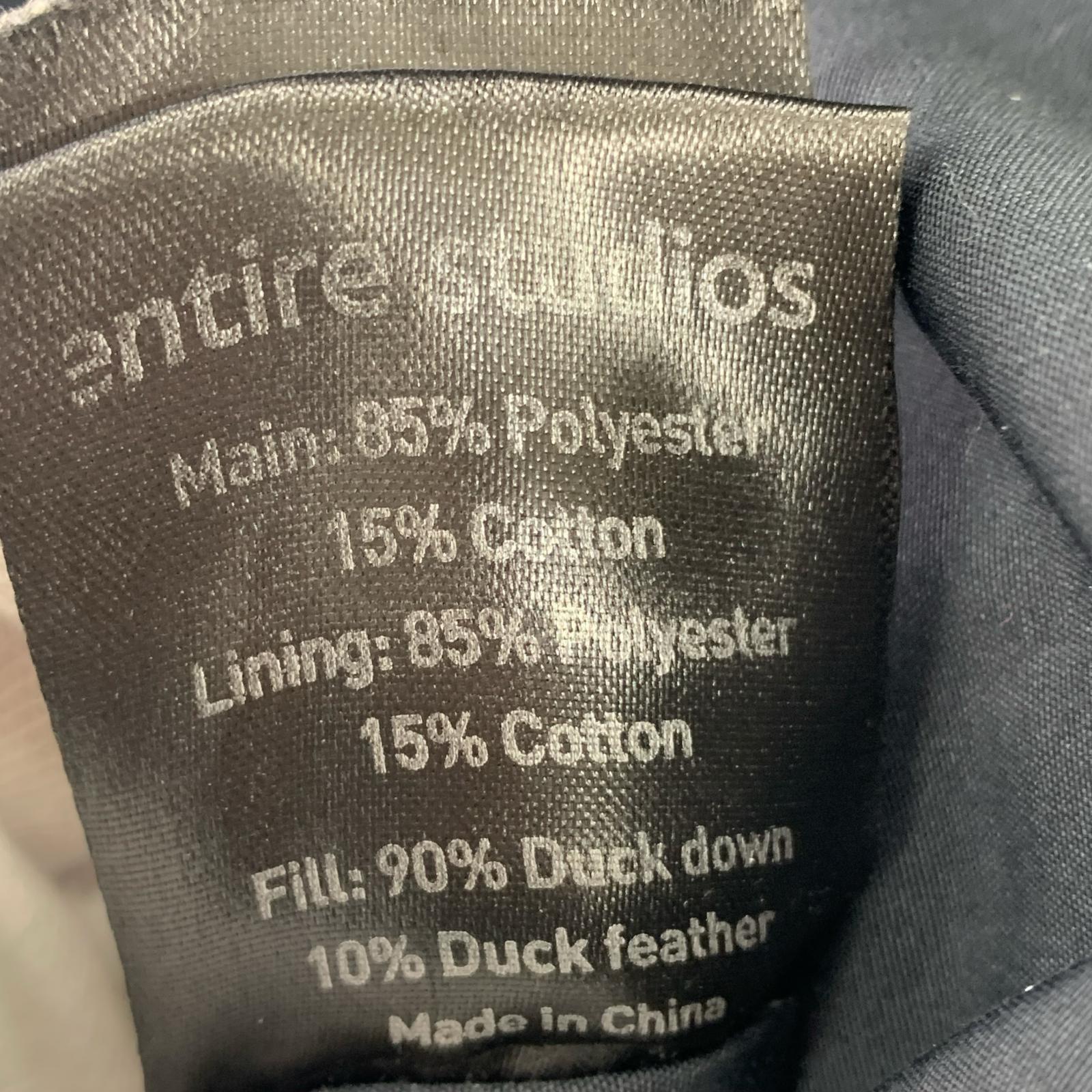 ダウンジャケット entire studios ダウンジャケット ブラック
