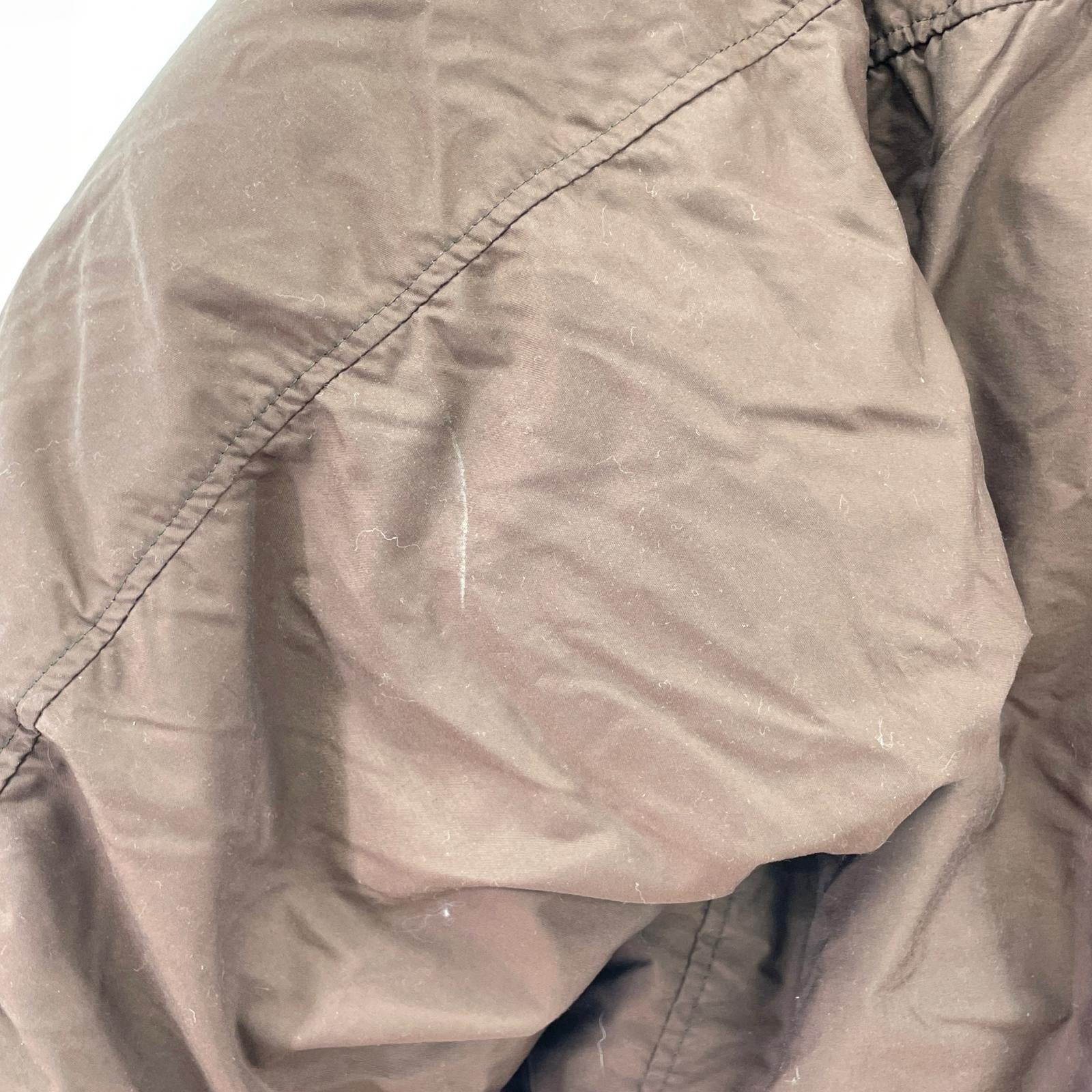 ダウンジャケット ALTERATION BAFFS JACKET 茶() ブラウン
