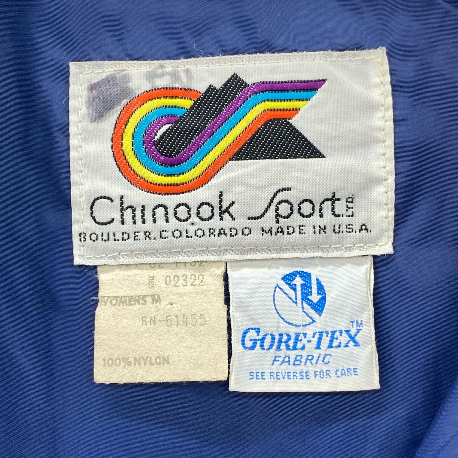 ジャケット 80s Chinook Sport gore-tex ナイロンジャケット グリーン