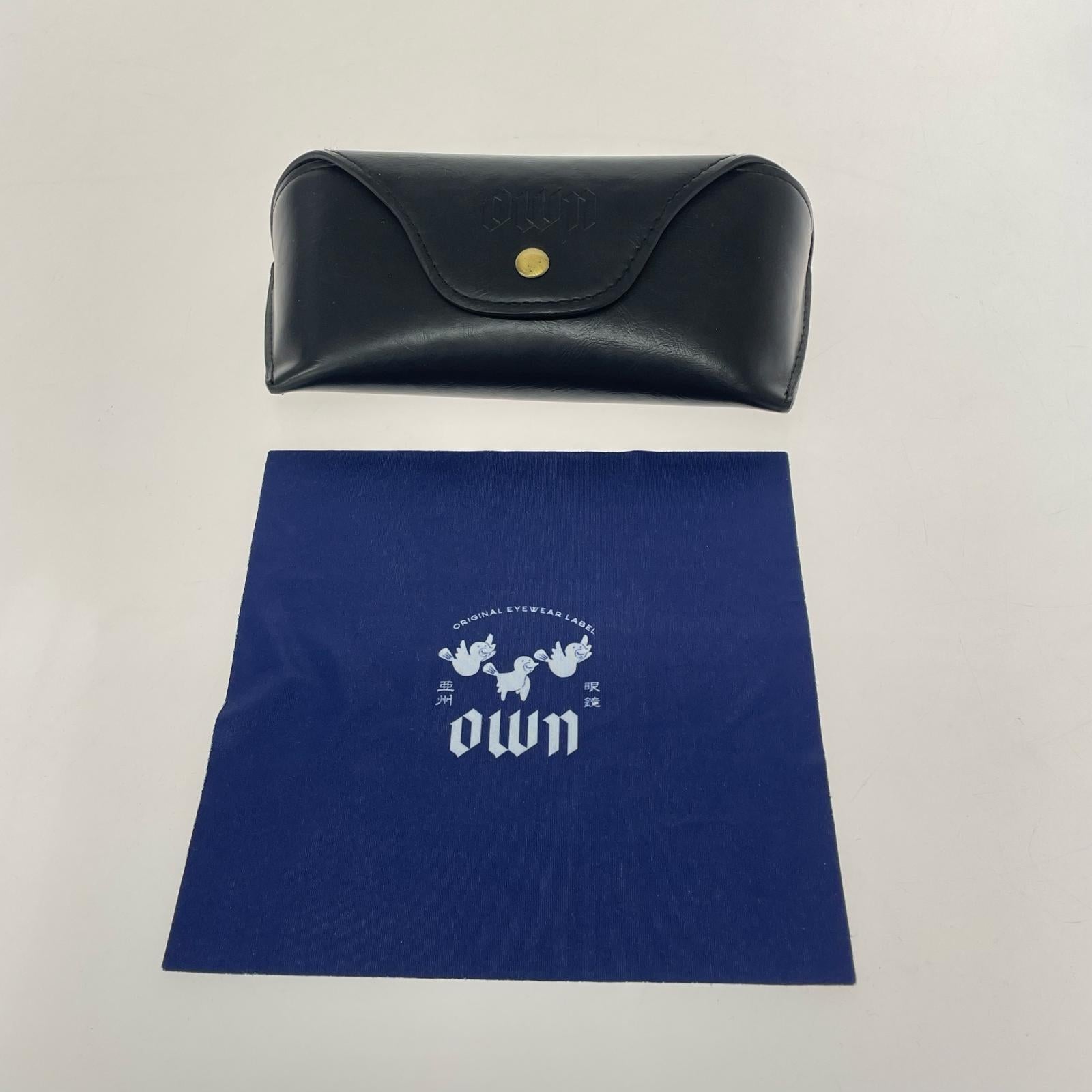 その他アクセサリー #11 ウェリントンサングラス OWN ブラック