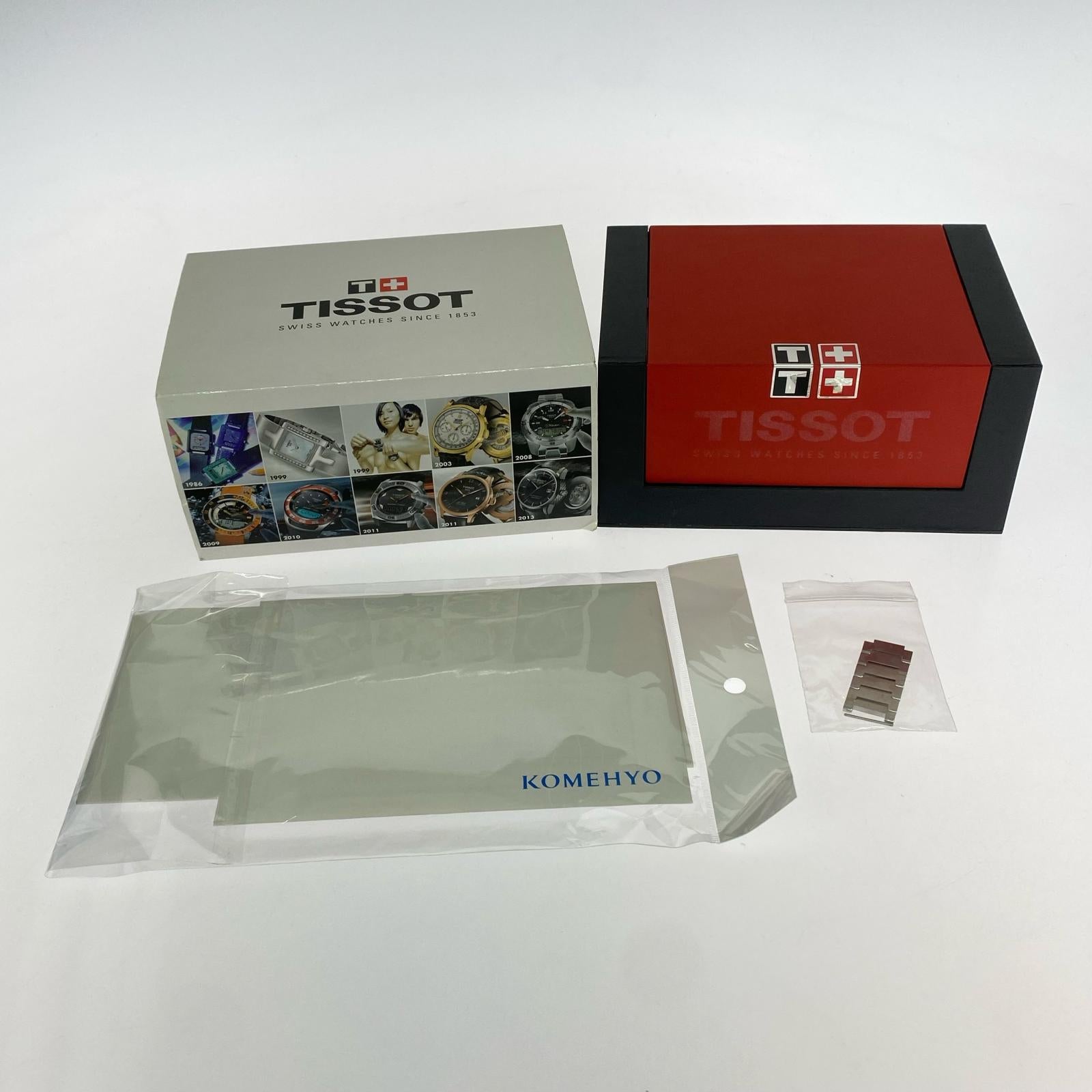腕時計 TISSOT PRX クォーツ グリーン シルバー