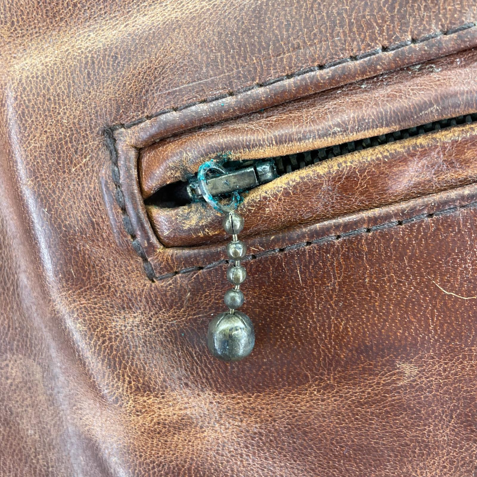 レザージャケット AERO LEATHER/レザージャケット/ブラウン/40 40 ブラウン