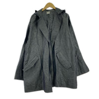 ジャケット POSTELEGANT Cotton Hemp Hooded Coat フーデッドコート 40L グレー グレー