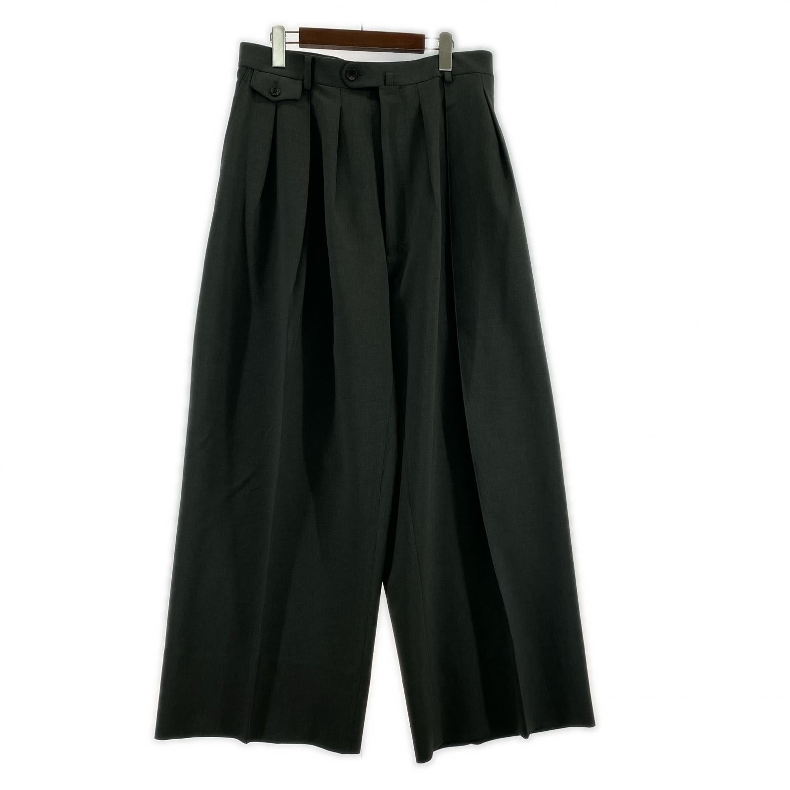 パンツ RAINMAKER TOKYO 25ss DOUBLE CLOTH HAKAMA TROUSERS 袴パンツ 5 グレー 5 グレー