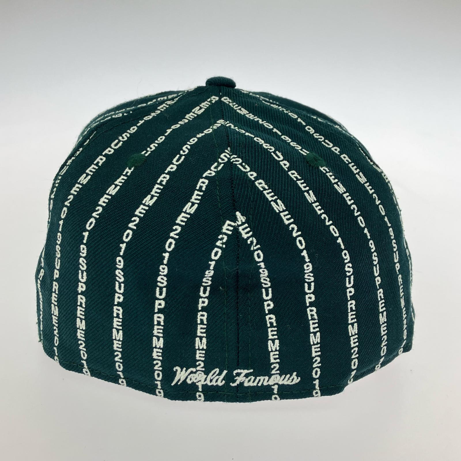 キャップ 19SS × NEW ERA Text Stripe 緑 (58.7cm) グリーン