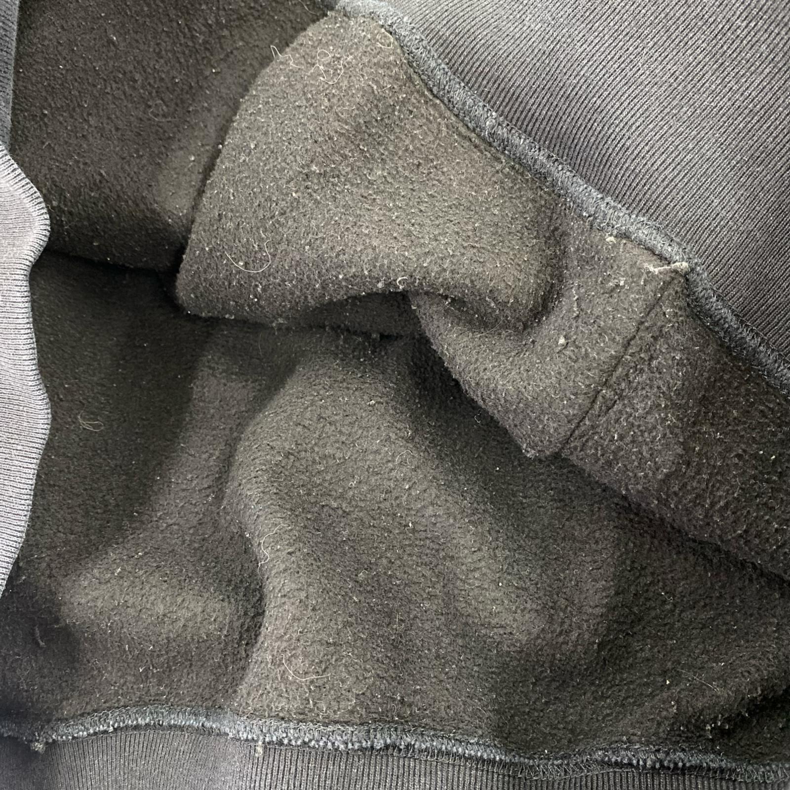 パーカー 22SS Embroidered Chenille Hooded 黒 (L) L ブラック