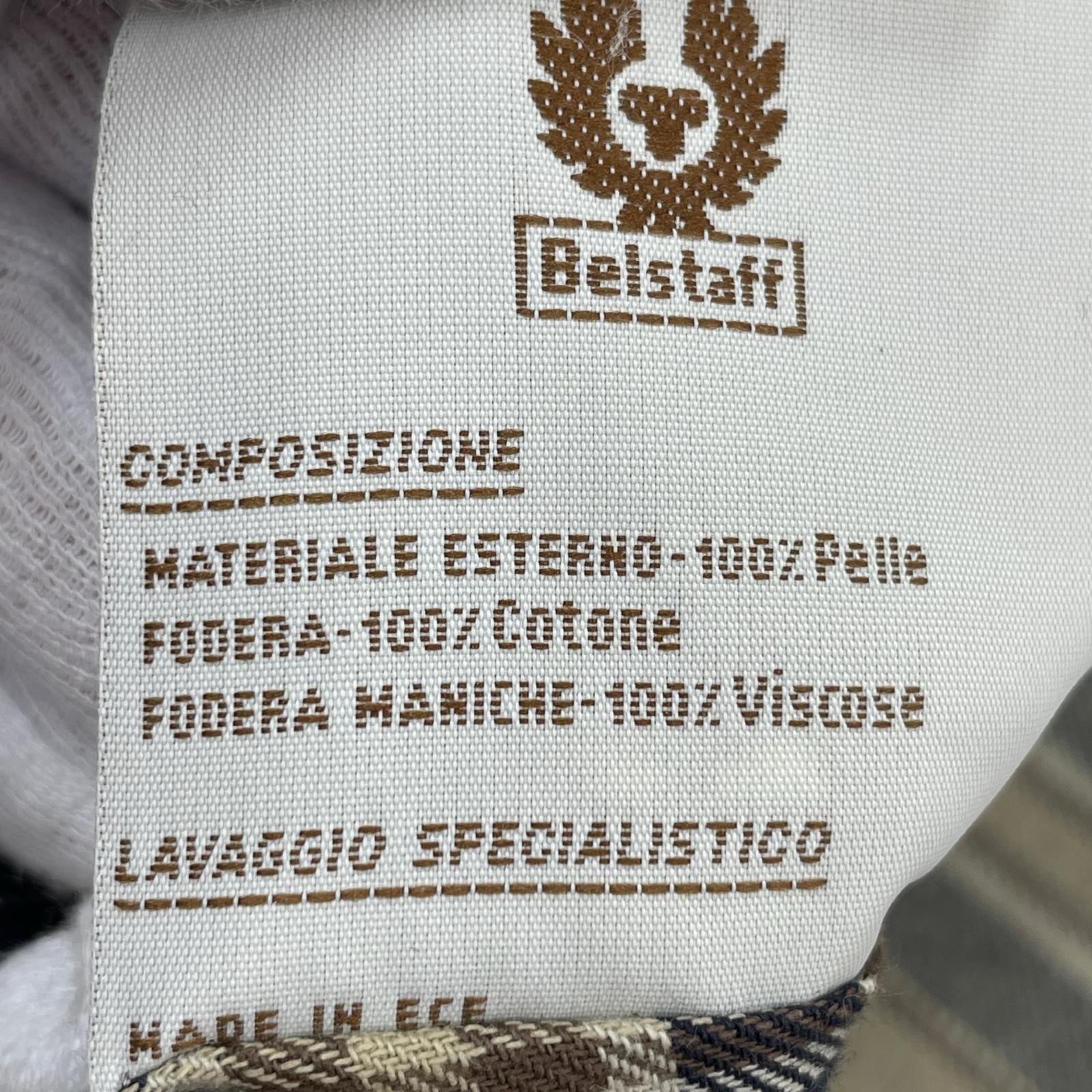 その他アウター Belstaff レザーベスト タグ付き 42 ブラウン