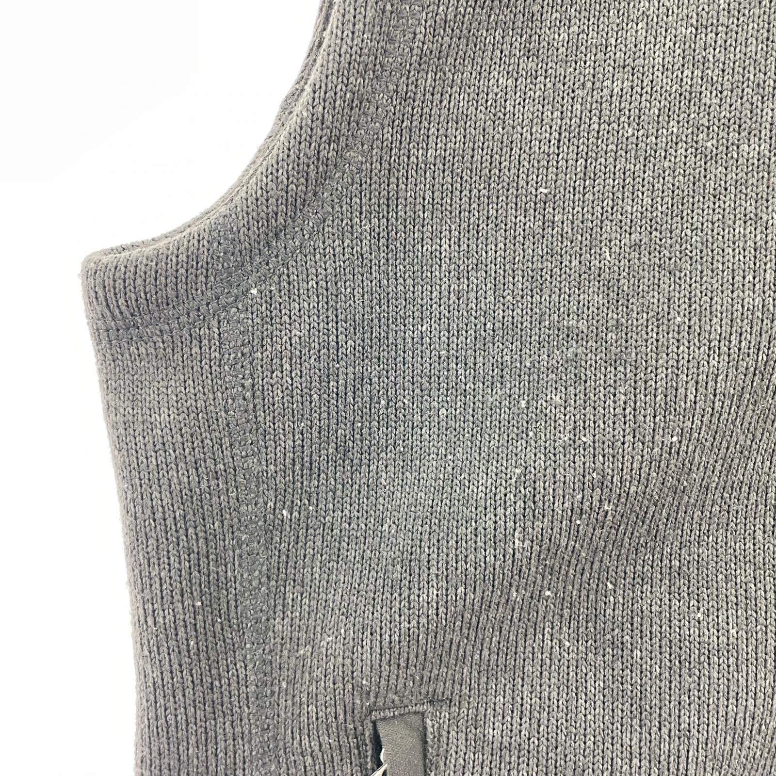 長袖シャツ ベターセーターベスト BLK XS ブラック