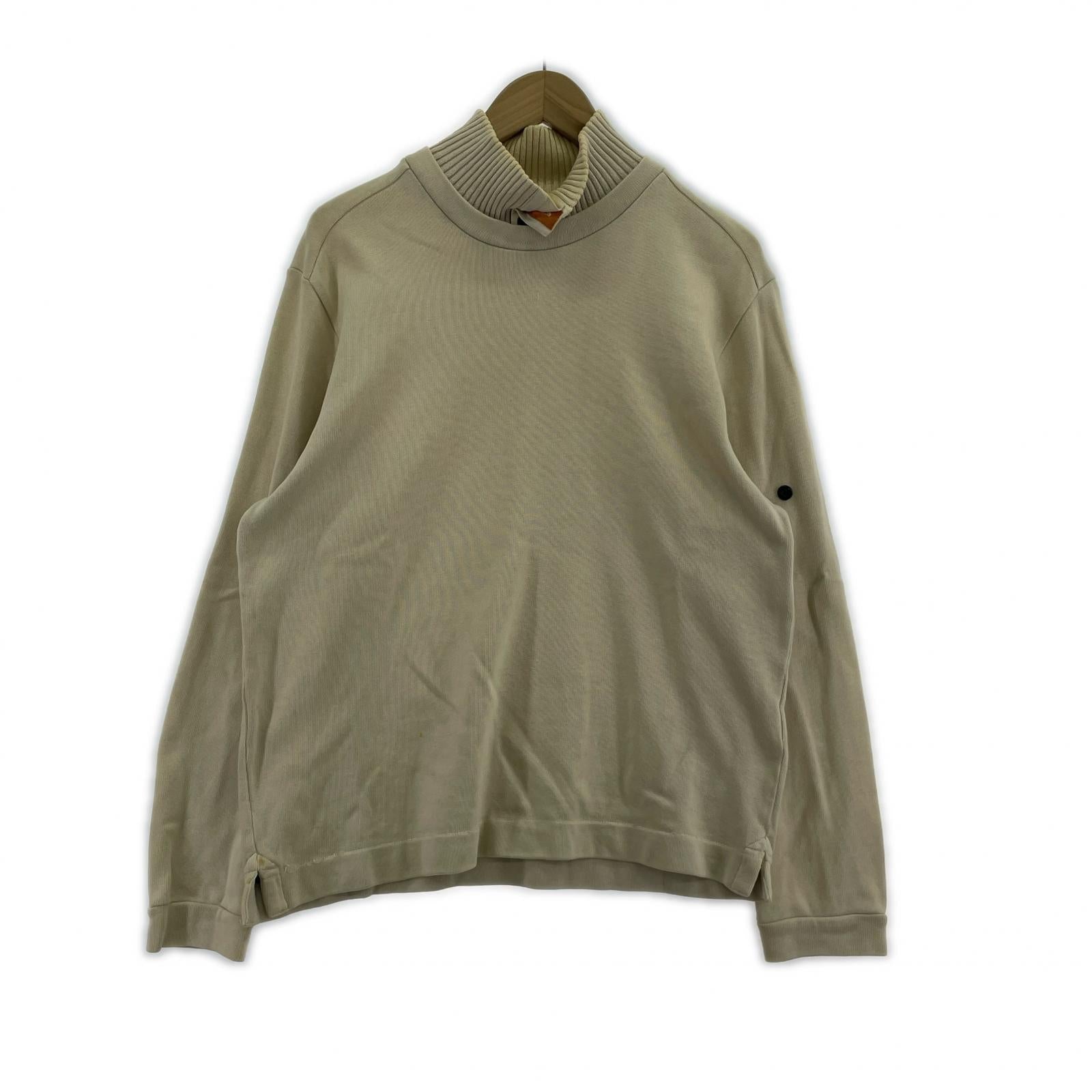 スウェット 02AW リブネック ドッキングスウェット S