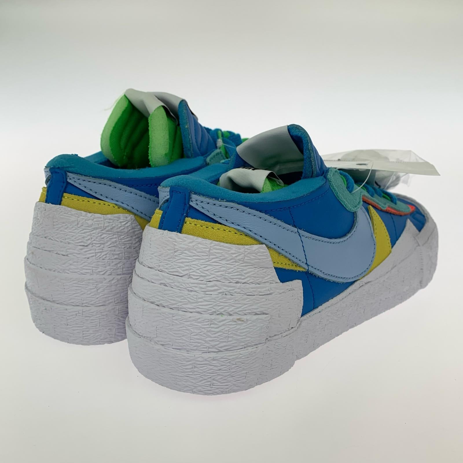 スニーカー KAWS×Sacai×Nike Blazer Low Neptune Blue DM7901-40 (28.5) 28.5cm (US10 1/2 UK10 EU47) ブルー