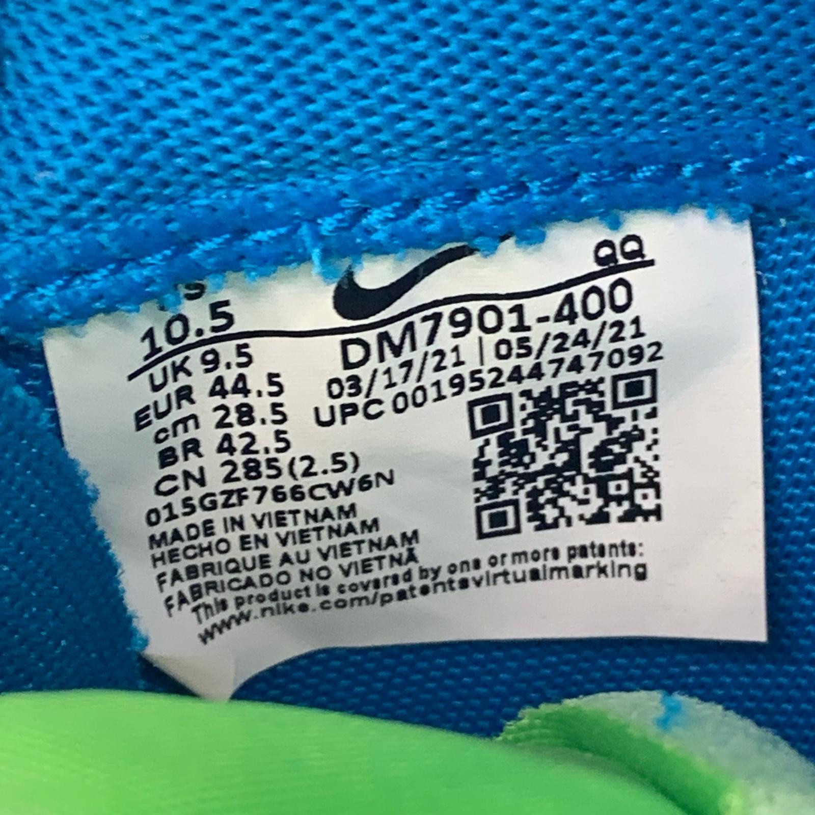 スニーカー KAWS×Sacai×Nike Blazer Low Neptune Blue DM7901-40 (28.5) 28.5cm (US10 1/2 UK10 EU47) ブルー