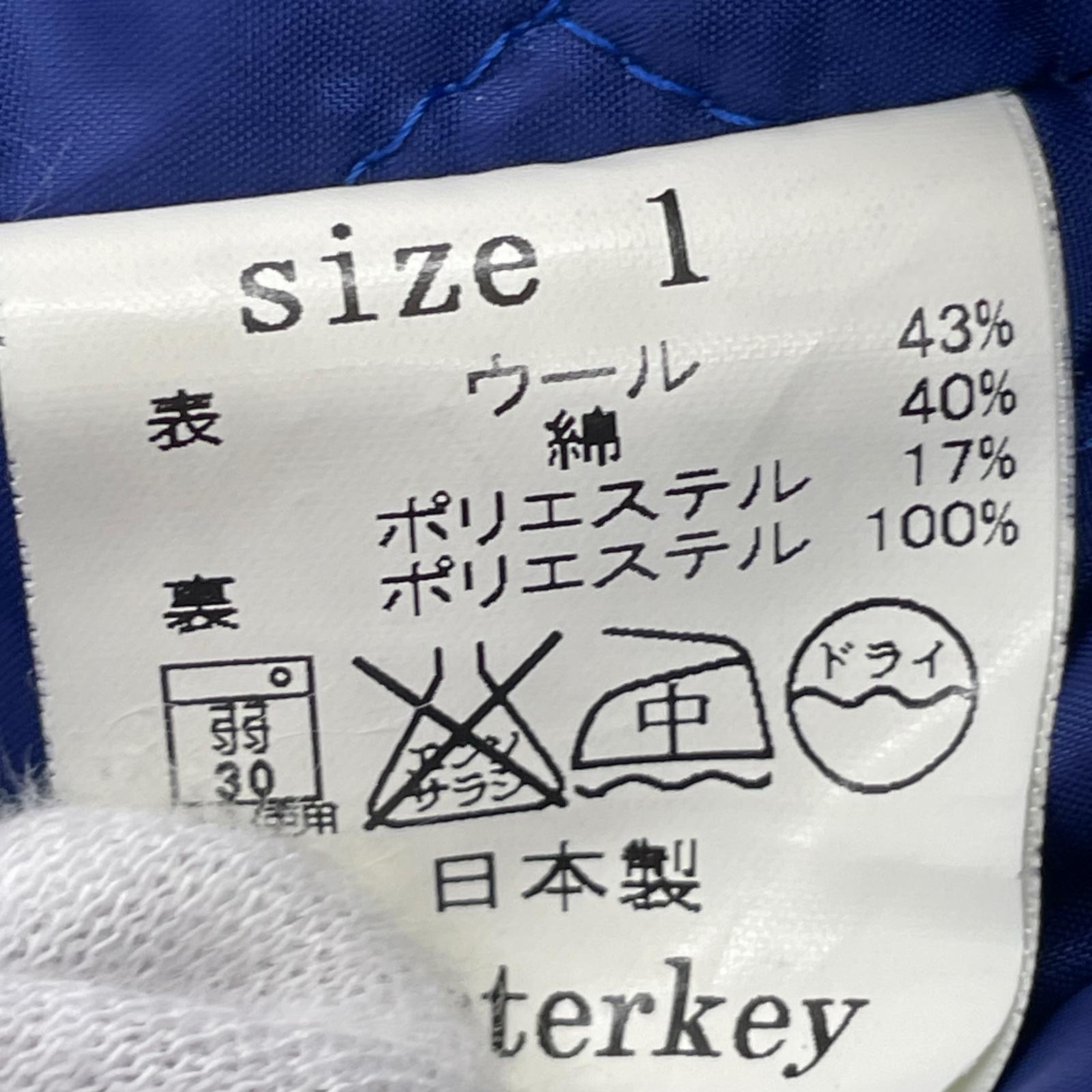 ジャケット masterkey ウールジャケット グレー 1 1 グレー
