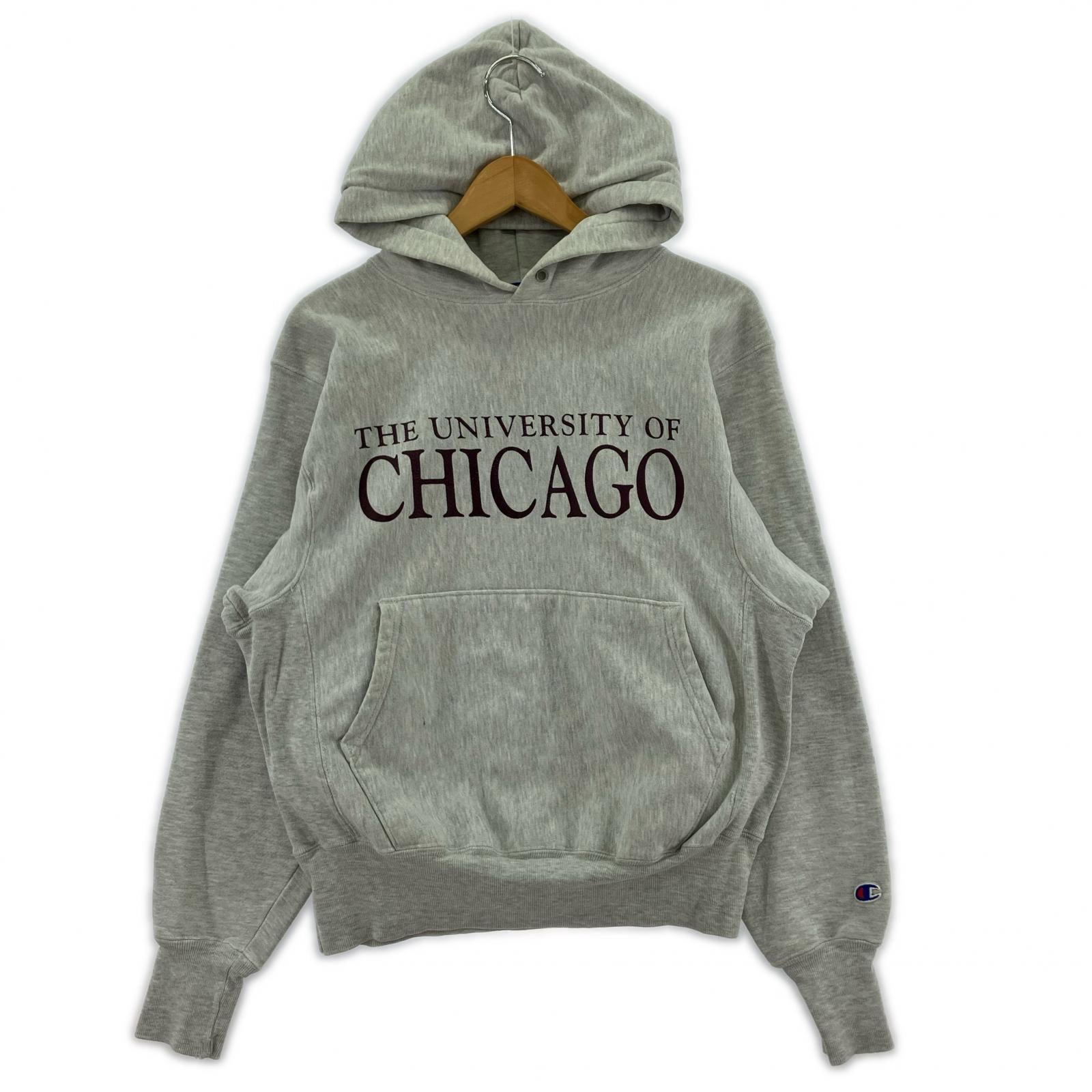 パーカー RW 青刺繍タグ CHICAGO グレー S S グレー
