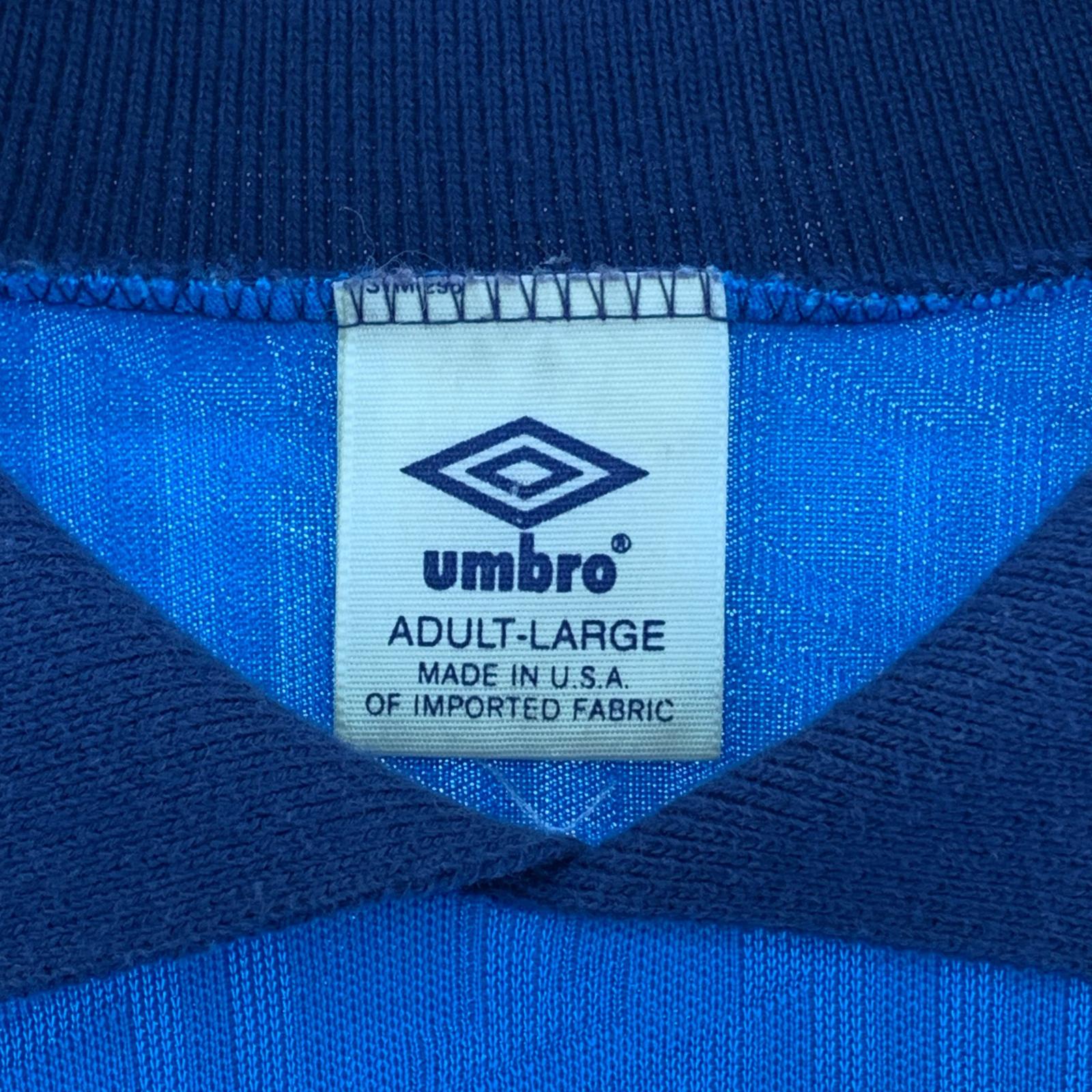 長袖Tシャツ OLD USA製 90s ユニホーム L ブルー