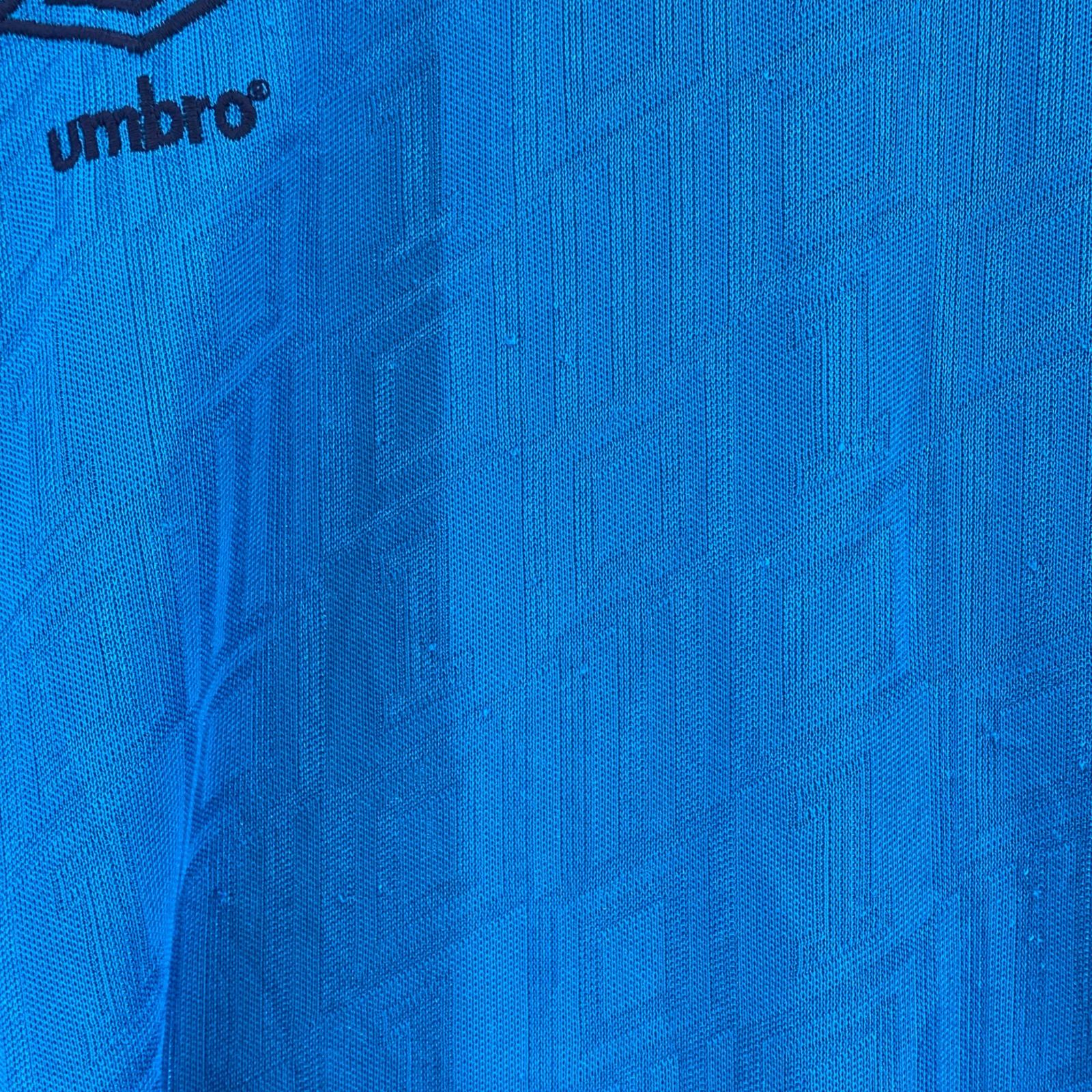 長袖Tシャツ OLD USA製 90s ユニホーム L ブルー