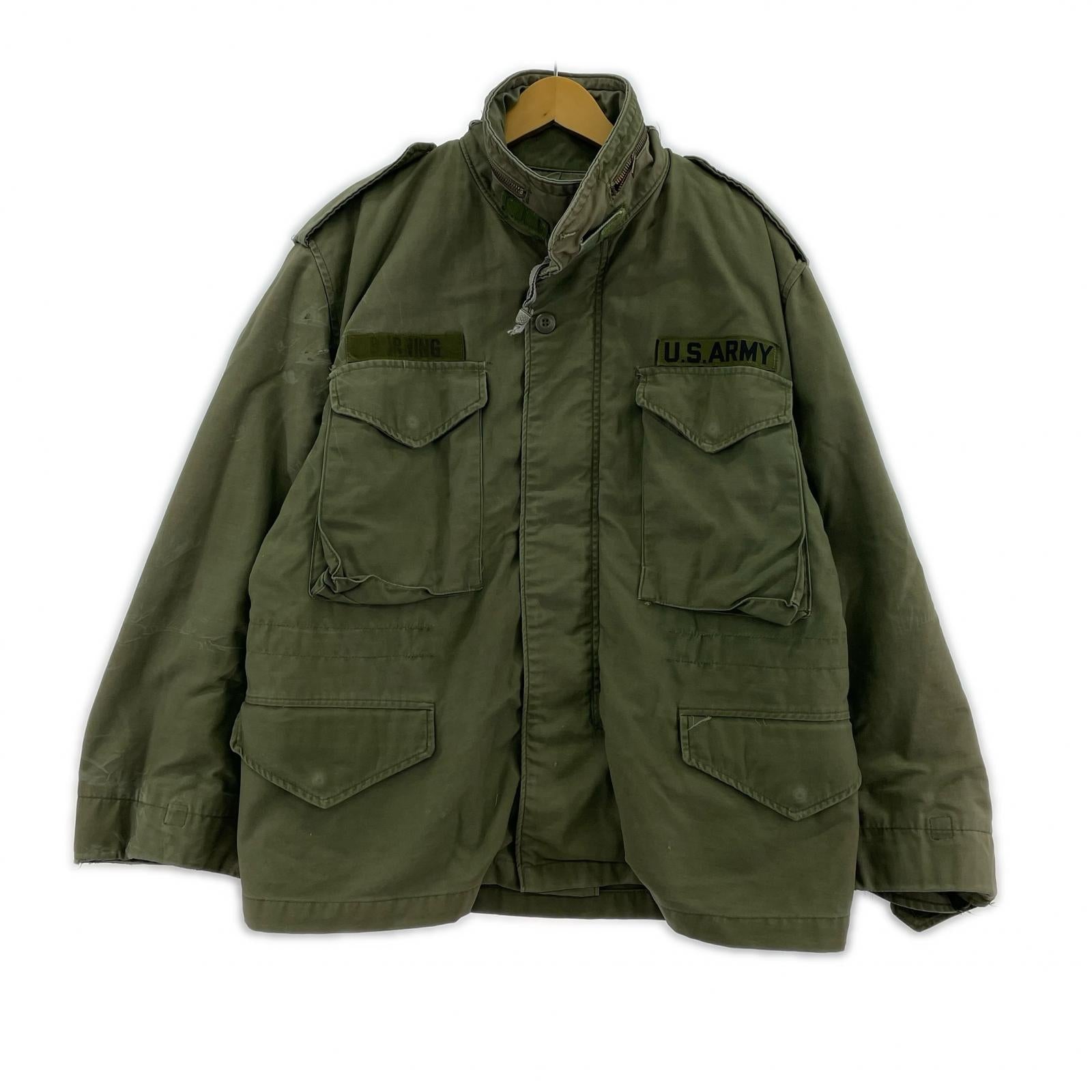 ミリタリージャケット 80s US.ARMY M-65 (MEDIUM X-SHORT) M グリーン
