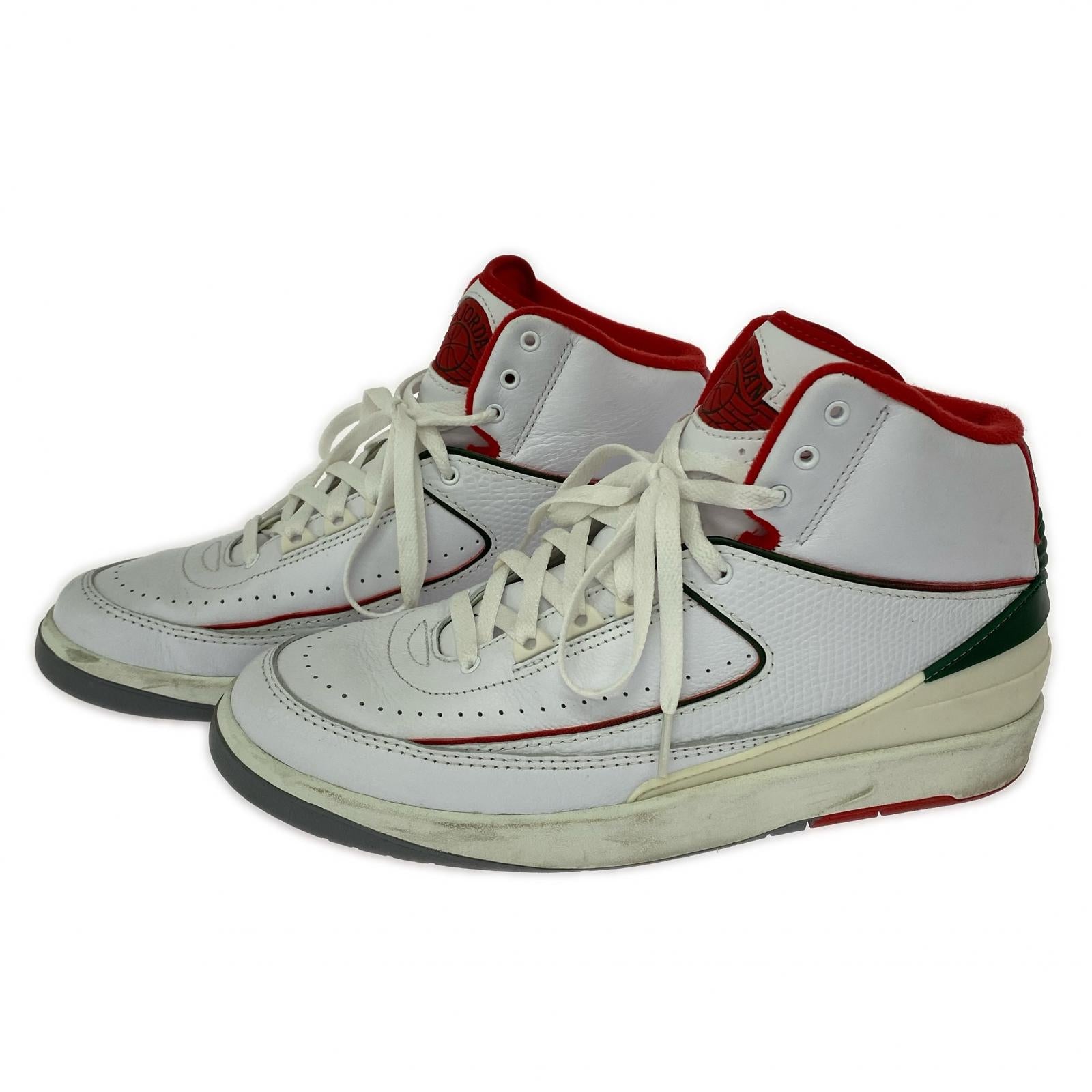 スニーカー AIR JORDAN 2 RETRO (27.5cm) 27.5cm (US9 1/2 UK9 EU45) ホワイト