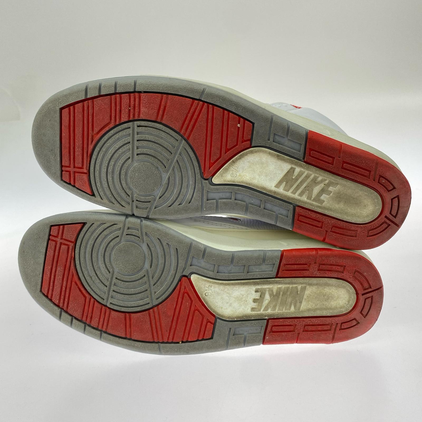 スニーカー AIR JORDAN 2 RETRO (27.5cm) 27.5cm (US9 1/2 UK9 EU45) ホワイト