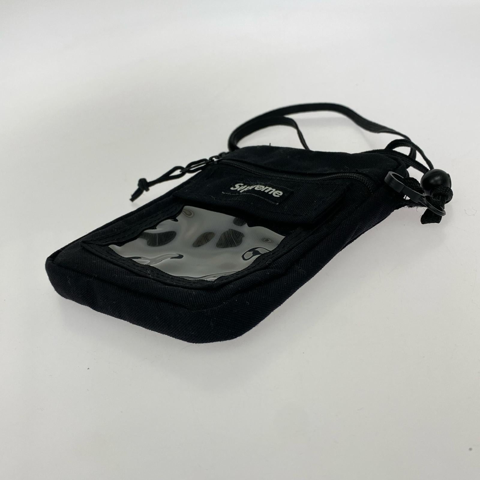 ショルダーバッグ 19ss utility pouch/ブラック ブラック