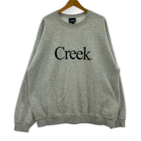 スウェット CREEK GRY グレー