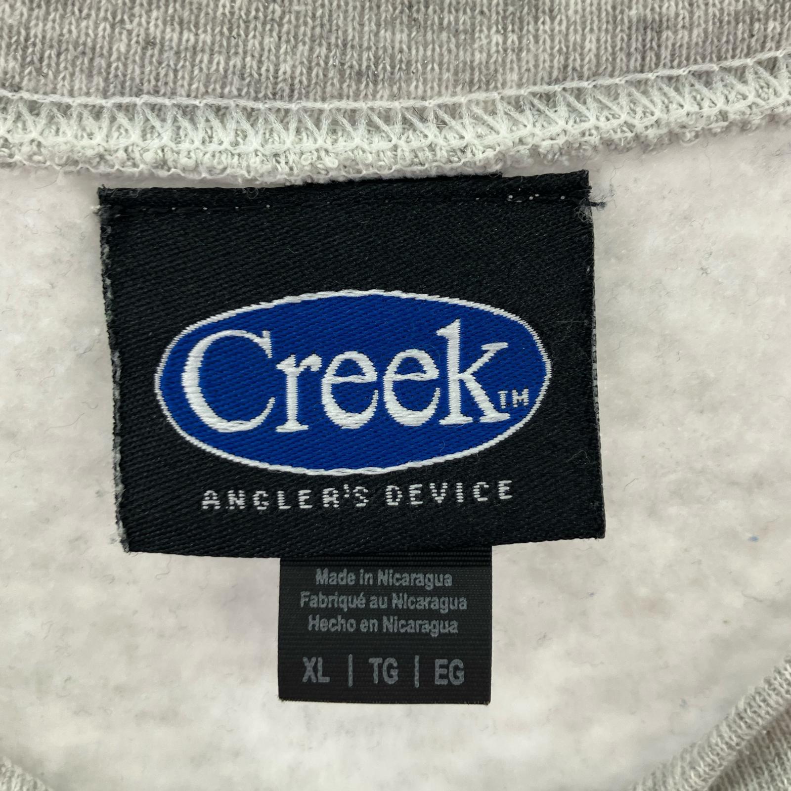 スウェット CREEK GRY グレー