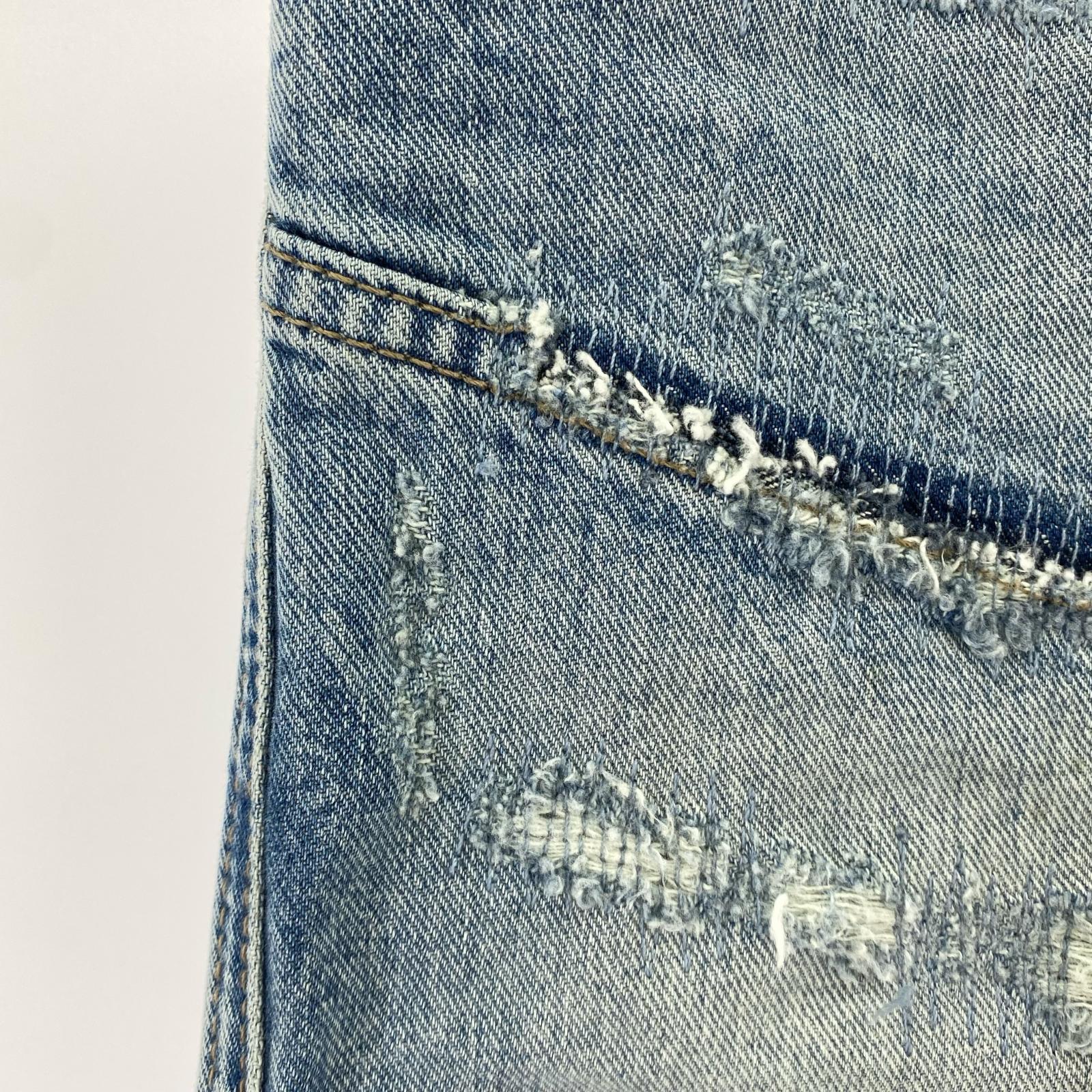 デニムパンツ Elwood Unisex Low Loose Jeans インディゴ (29) 29 ブルー
