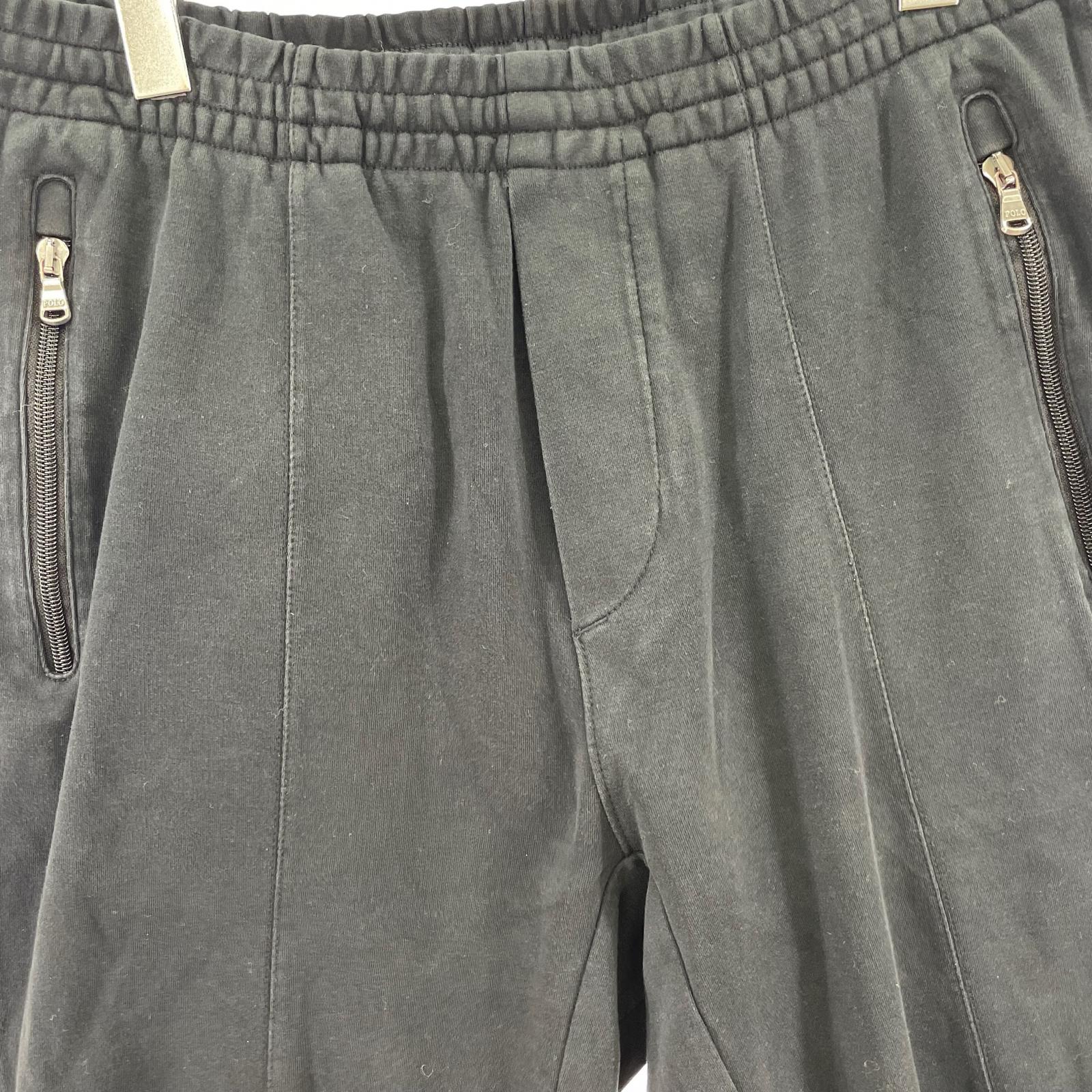 パンツ センターライン スウェット 黒 M ブラック