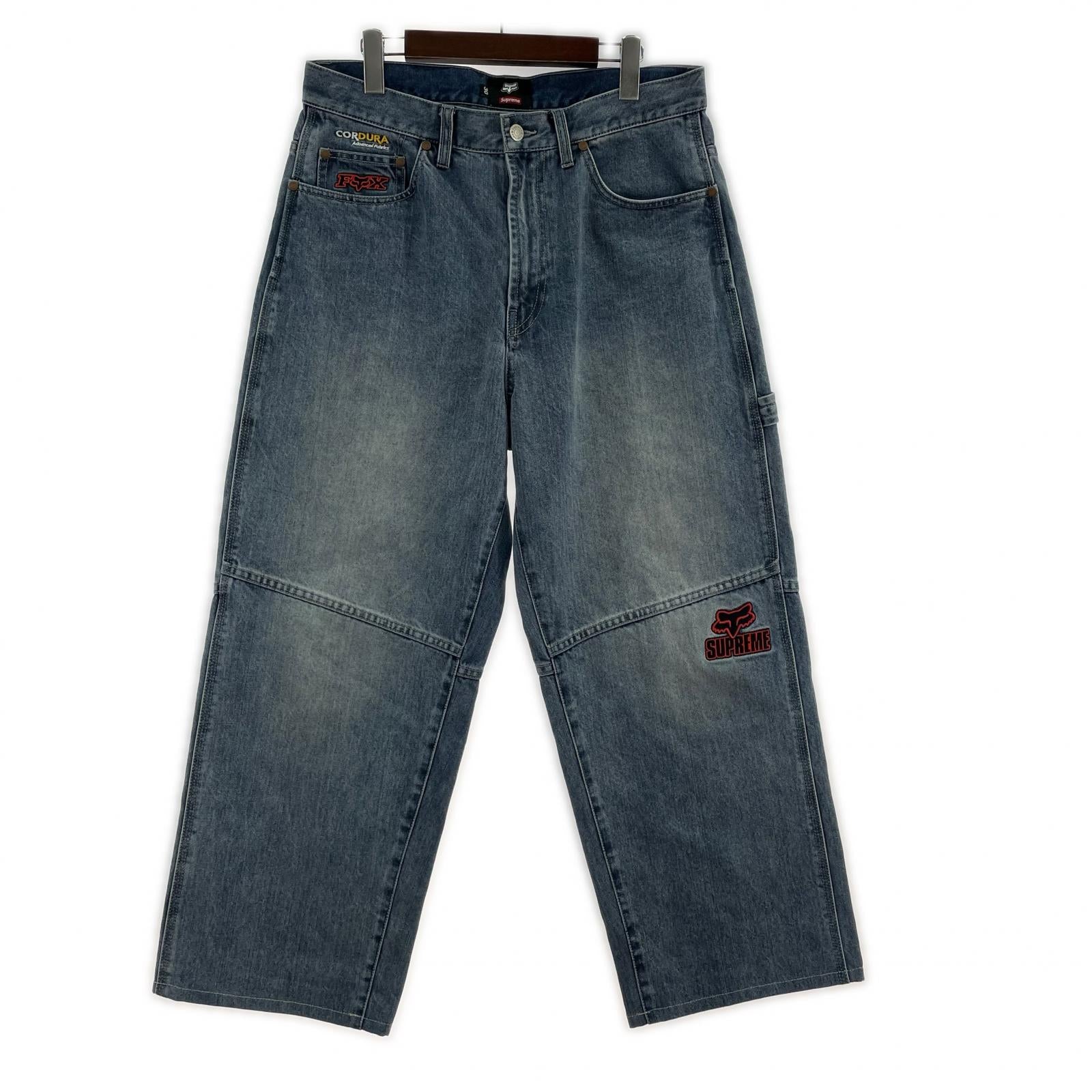 デニムパンツ 25FW Fox Racing Cordura Baggy Jean (W34) 30 ブルー