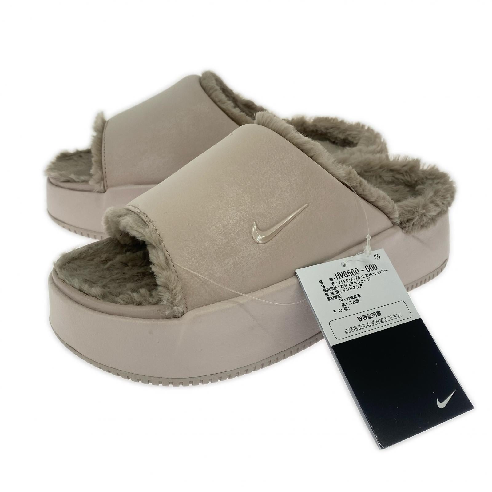 その他靴 CALM ELEVATION FUR SLIDES ピンク(24㎝) 24cm (US6 UK5 1/2 EU38) ピンク