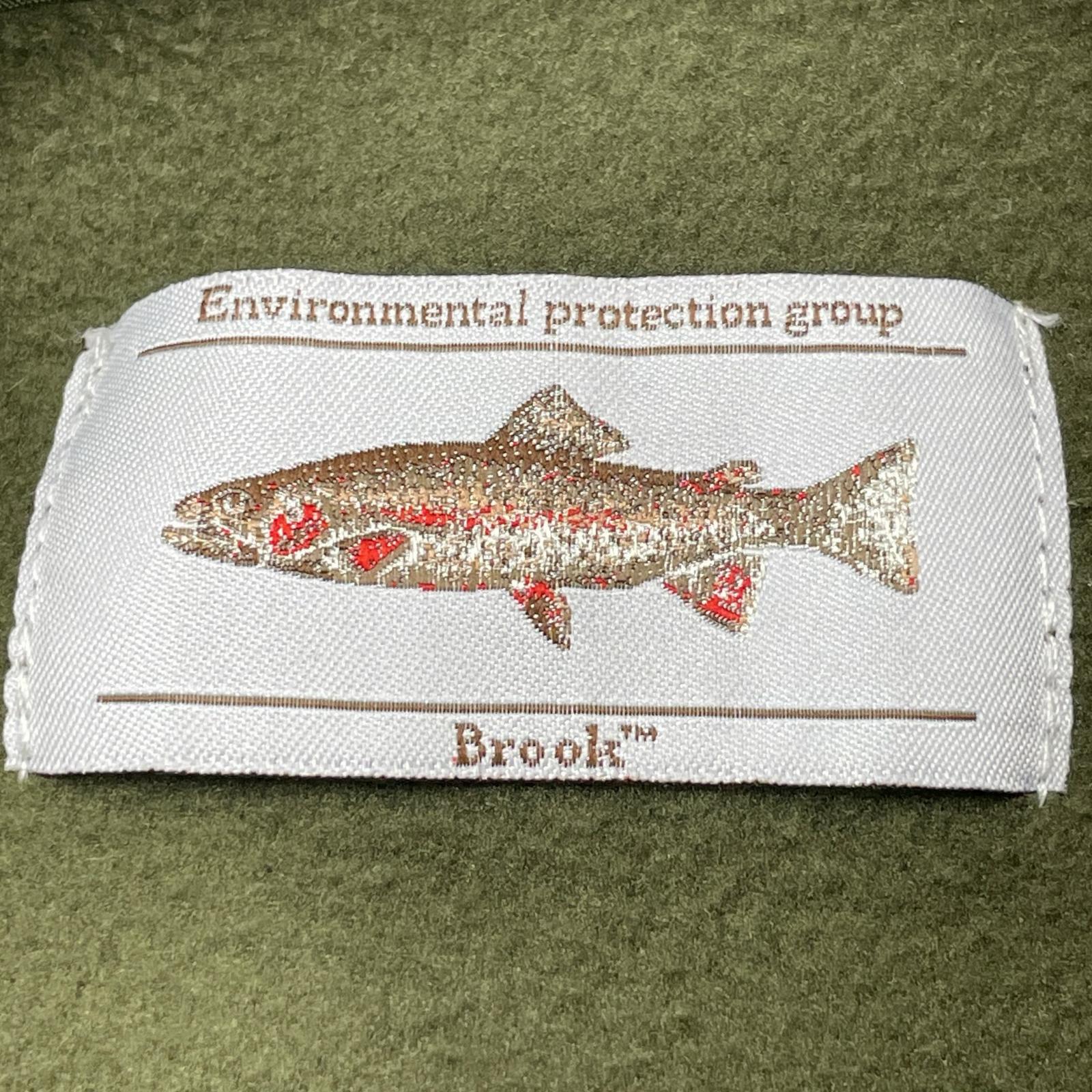 その他トップス brook フリースベスト 緑 1 カーキ