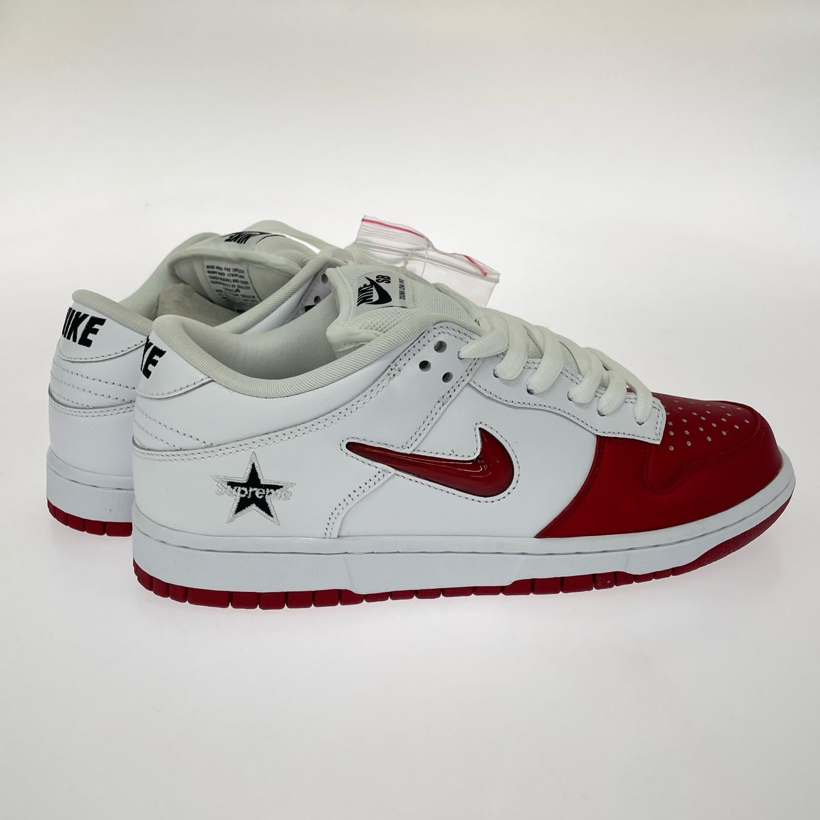 スニーカー SUPREME DUNK LOW JEWEL RED 27cm (US9 UK8 1/2 EU44)