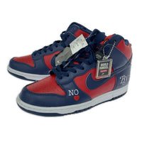 スニーカー SUPREME DUNK HIGH BY ANY MEANS NAVY 26.5cm (US8 1/2 UK8 EU43)