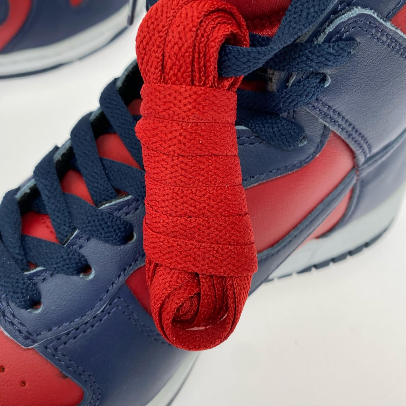 スニーカー SUPREME DUNK HIGH BY ANY MEANS NAVY 26.5cm (US8 1/2 UK8 EU43)