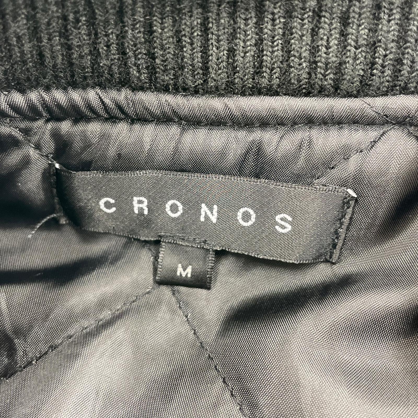 ジャケット CRONOS スタジャン M ブラック