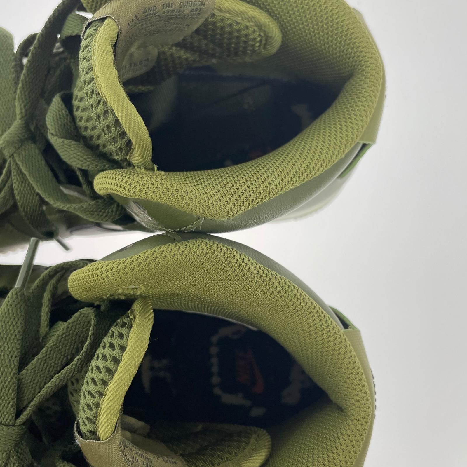 スニーカー NIKE AIR ハイカットスニーカー DH7453-300 25.5cm (US7 1/2 UK7 EU41) グリーン