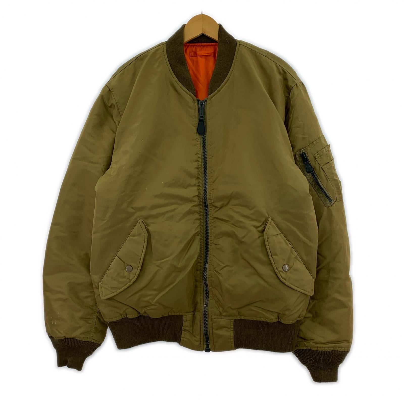 ジャケット MA-1 タン XL ブラウン