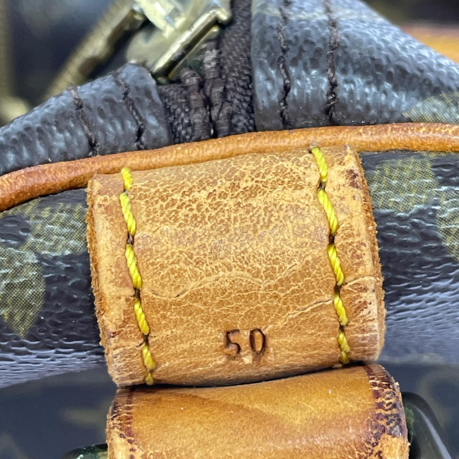 LV モノグラム キーポル50バンドリエール
