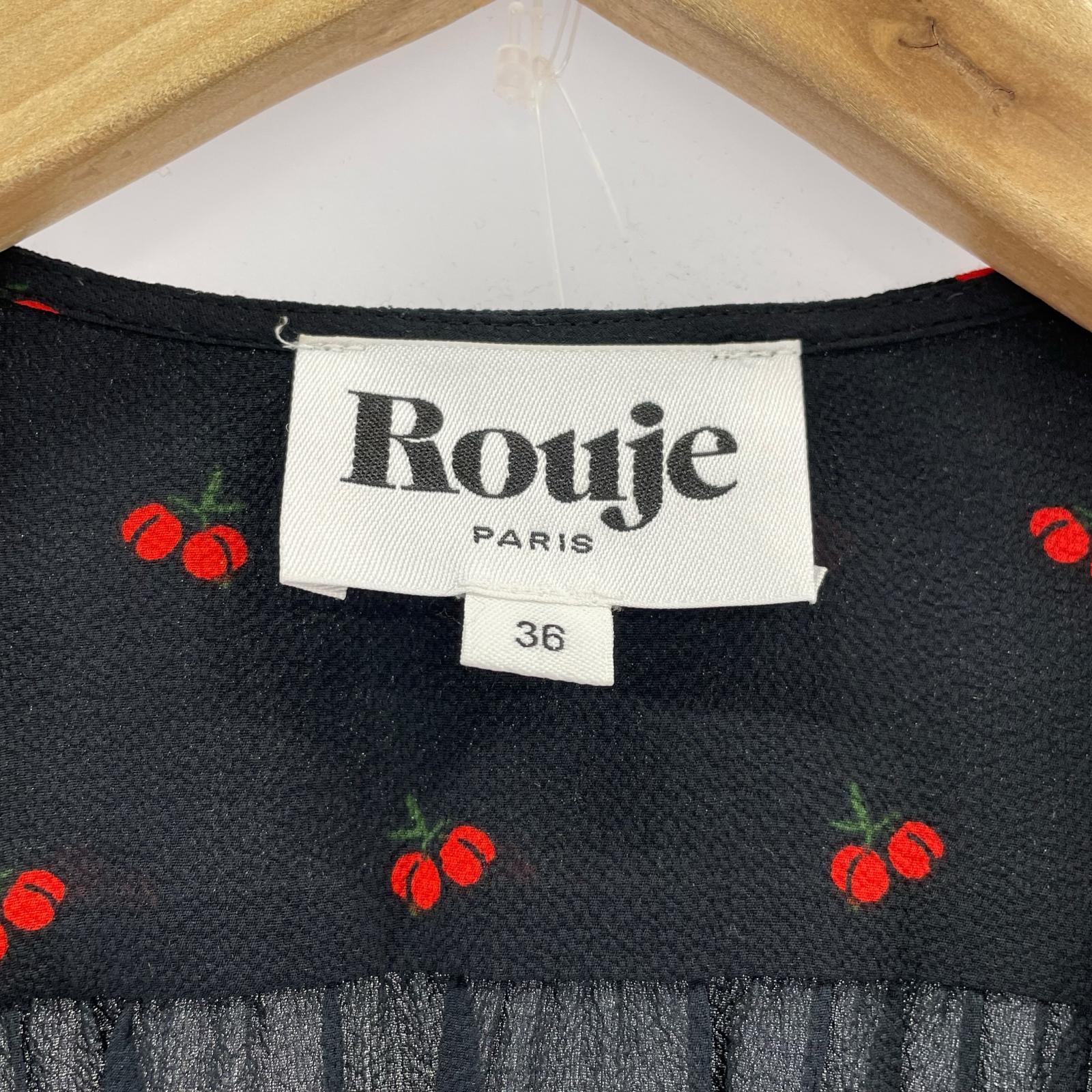 ワンピース Rouje Cherry ROSALIE ワンピース 36 ブラック