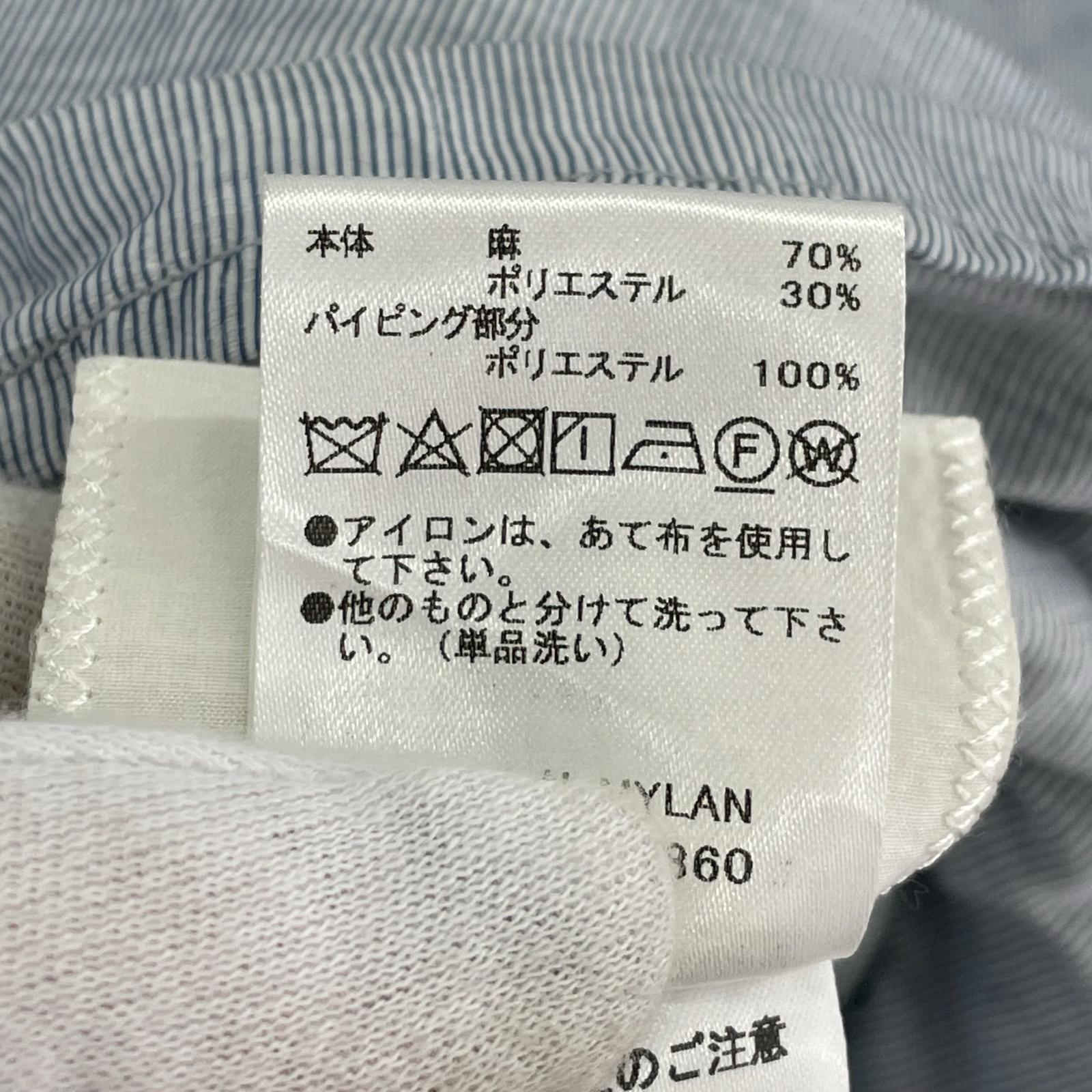 ワンピース MYLAN パイピングSSワンピース S ブルー S ブルー