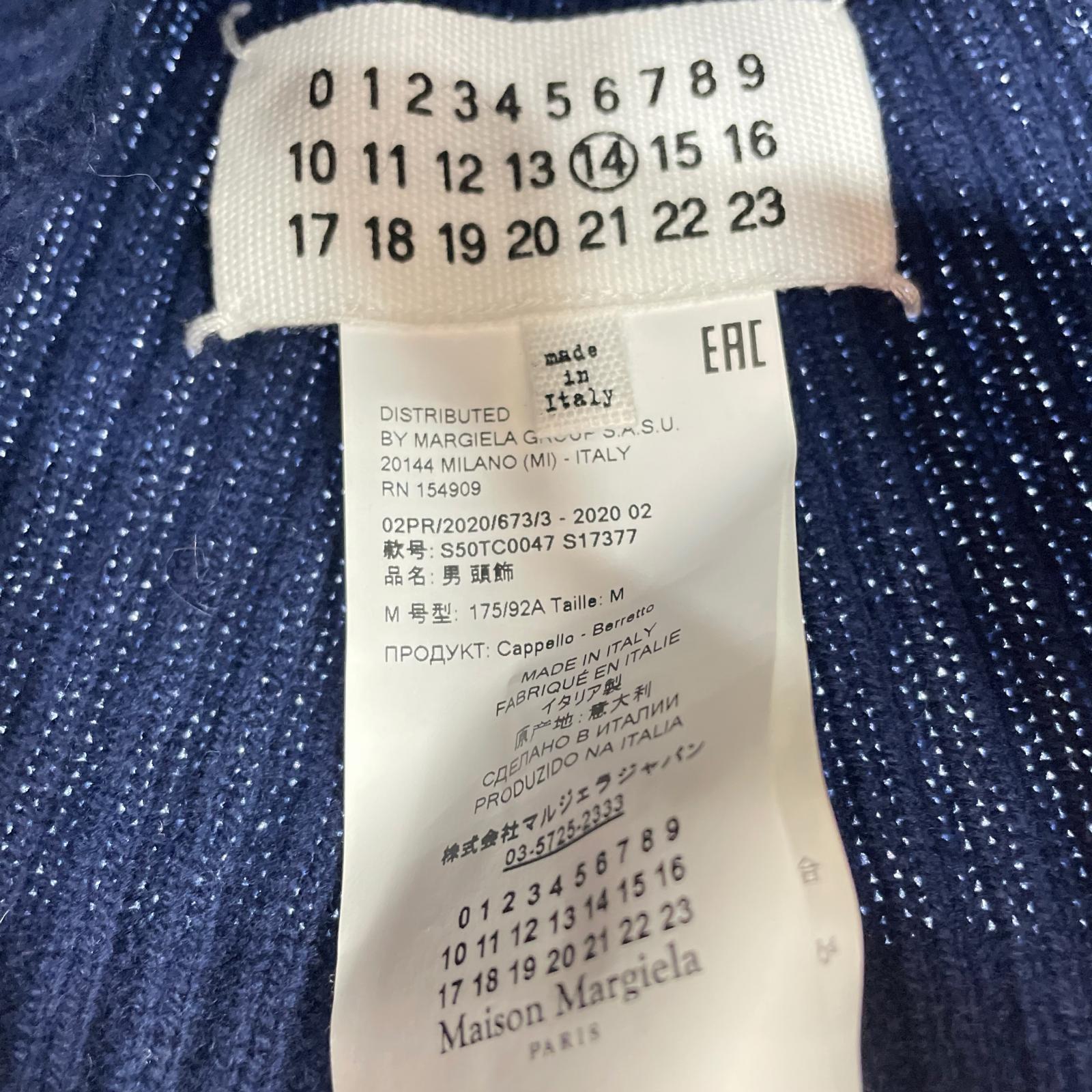 ニットキャップ 20AW ニットキャップ ネイビー M ネイビー