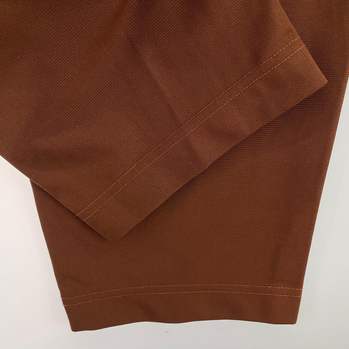 パンツ テーパードパンツ 茶 サテン ブラウン