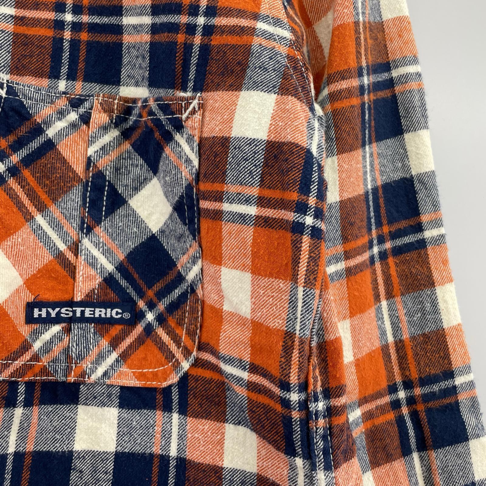 長袖シャツ HYSTERIC GLAMOUR L/S チェックシャツ sizeFREE ORG フリー
